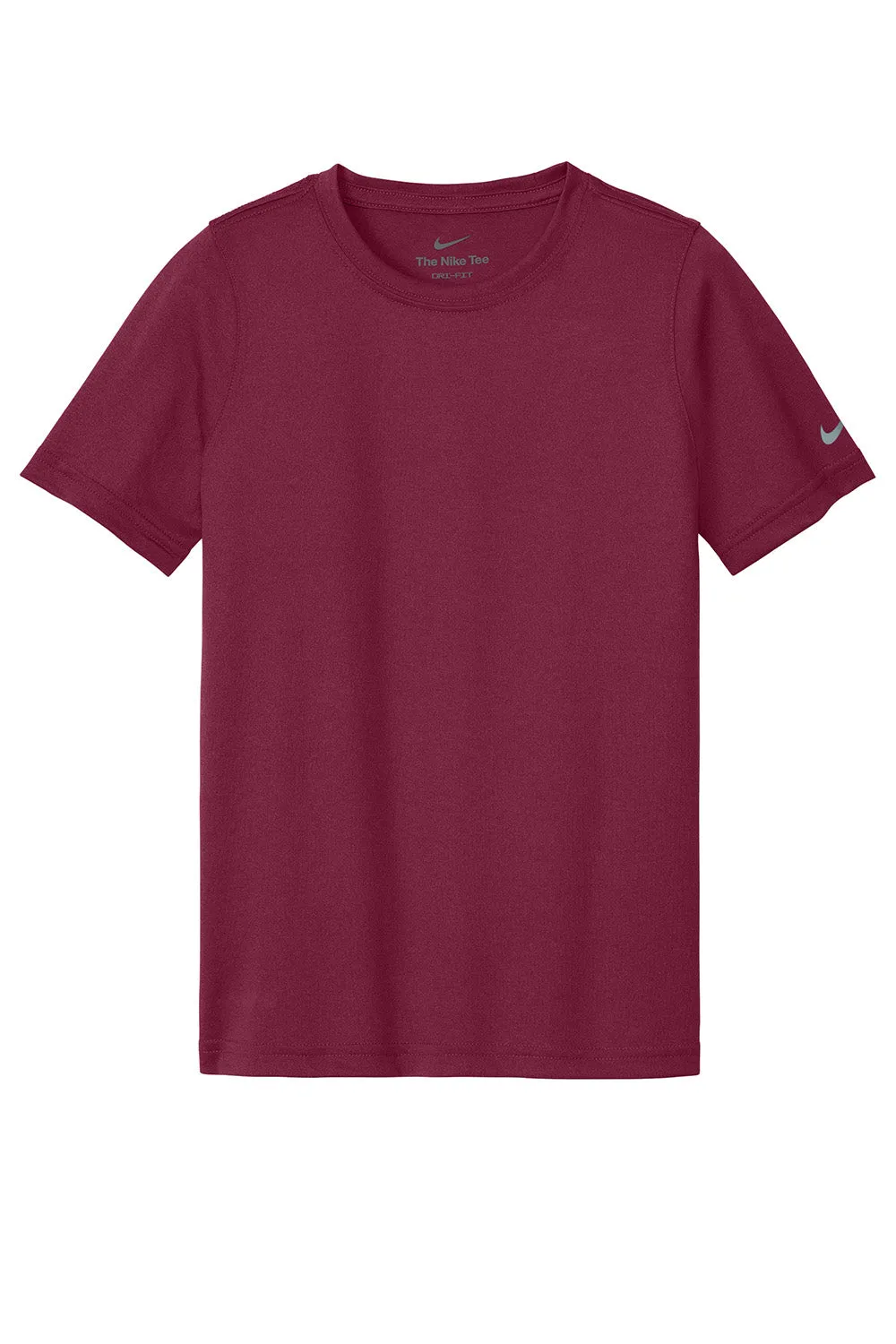 Nike Youth rLegend Dri-Fit Moisture Wicking Short Sleeve Crewneck T-Shirt - Team Maroon