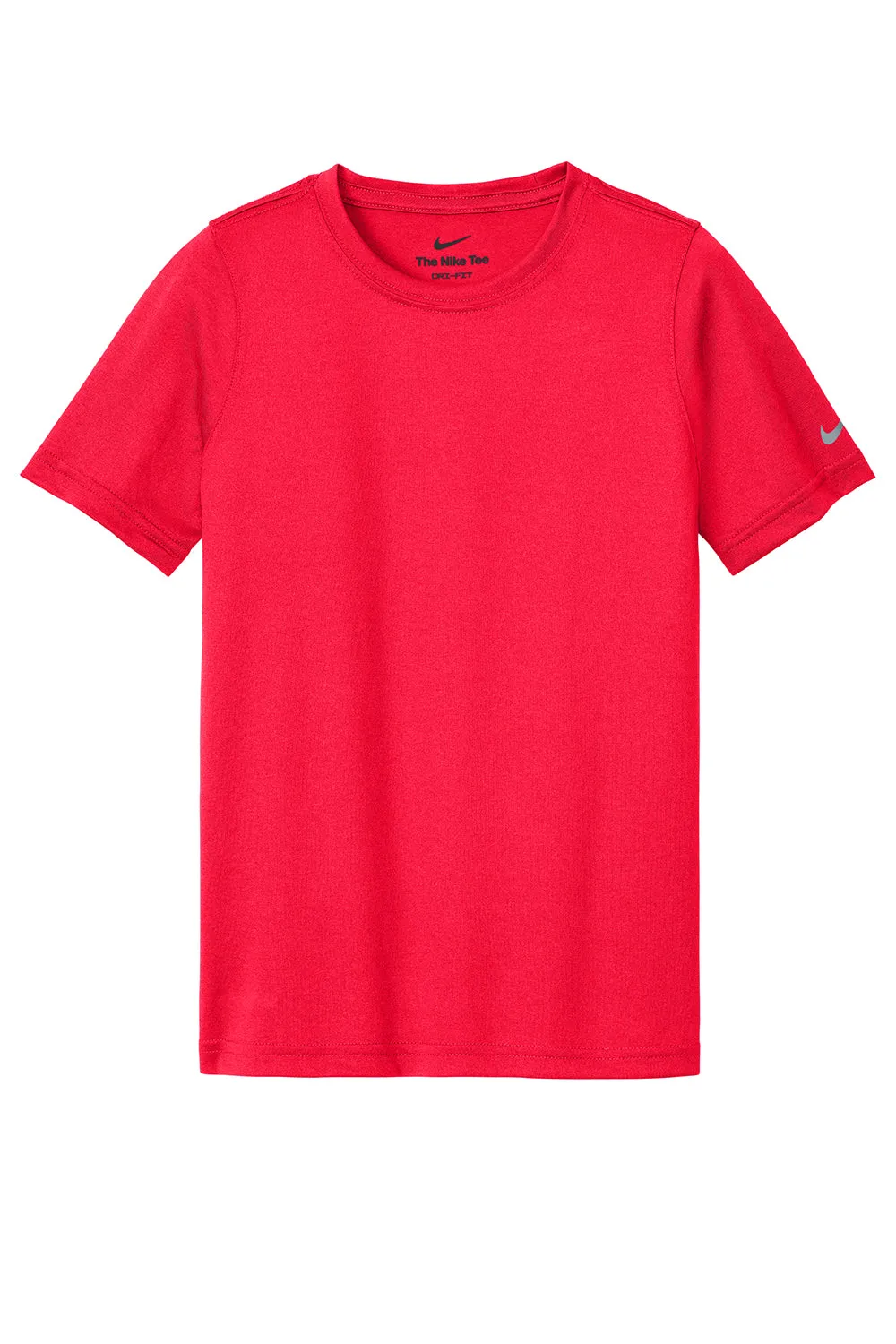 Nike Youth rLegend Dri-Fit Moisture Wicking Short Sleeve Crewneck T-Shirt - University Red