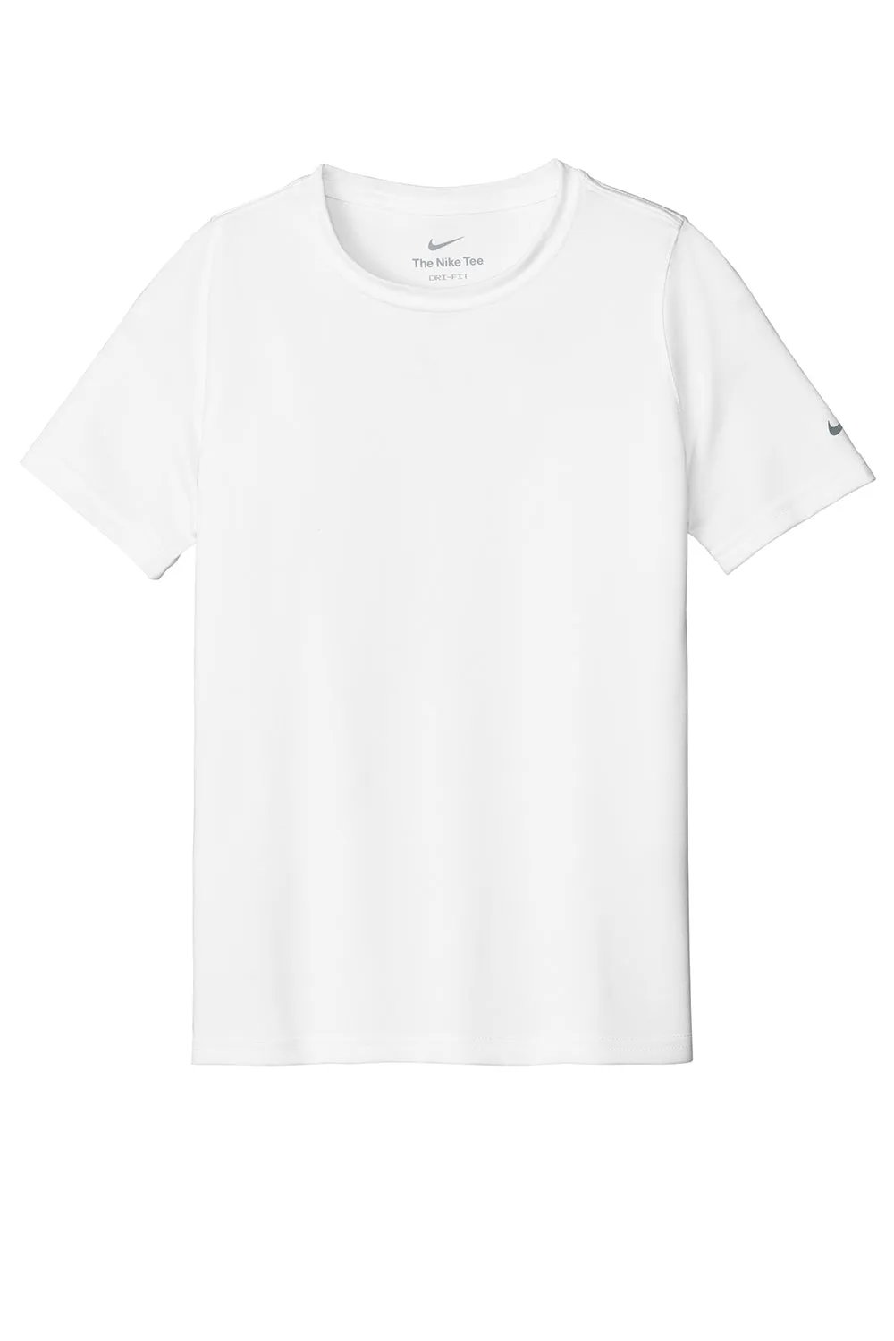 Nike Youth rLegend Dri-Fit Moisture Wicking Short Sleeve Crewneck T-Shirt - White