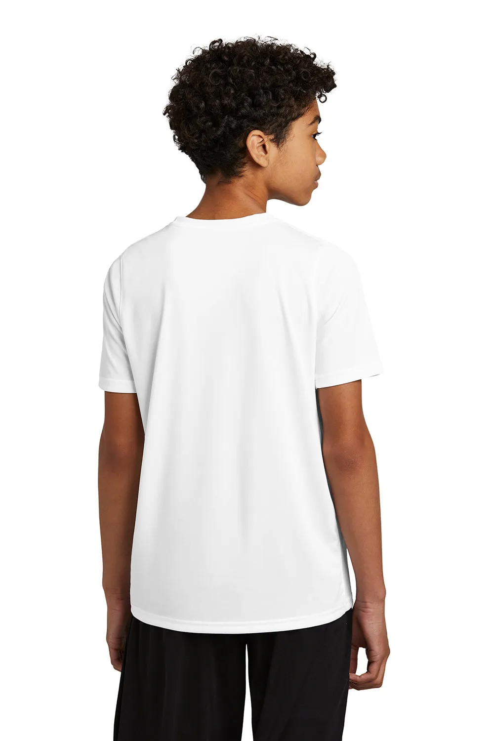 Nike Youth rLegend Dri-Fit Moisture Wicking Short Sleeve Crewneck T-Shirt - White