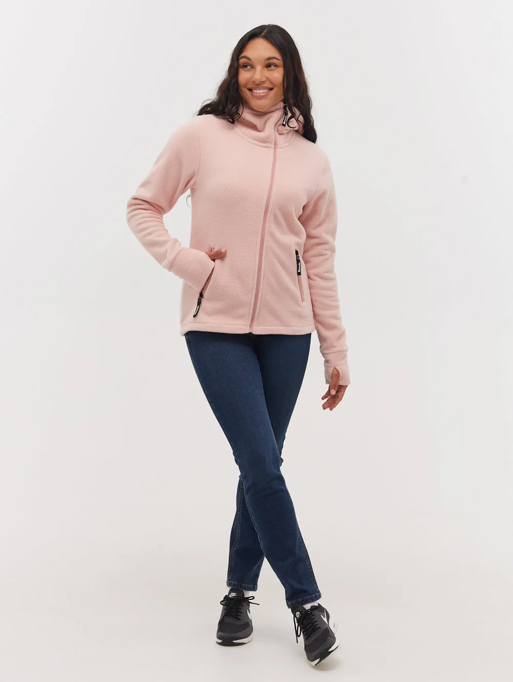Ninja Microfleece Asymmetric Zip-Up -