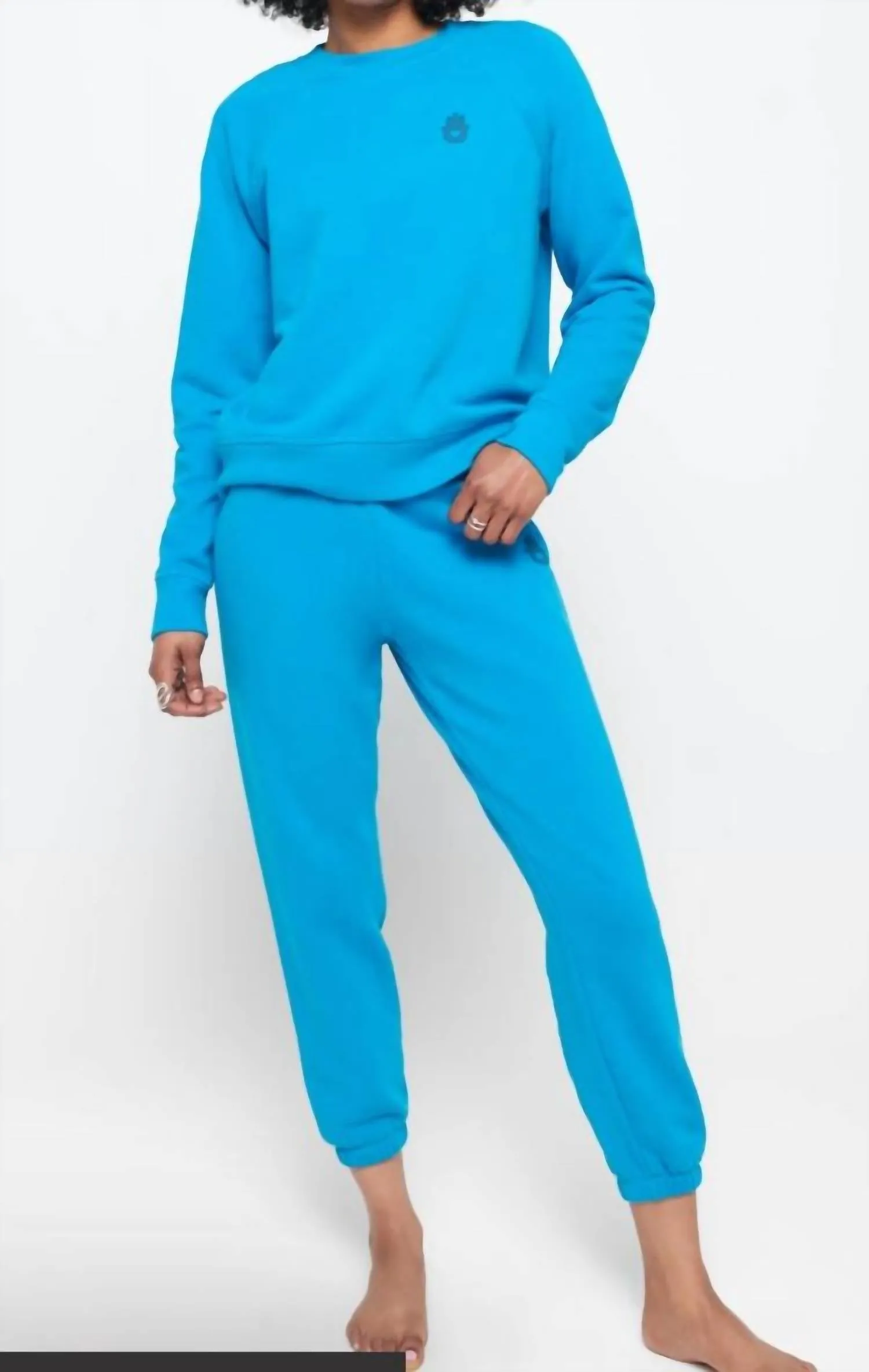Ombre Hamsa Forever Crew In Azul