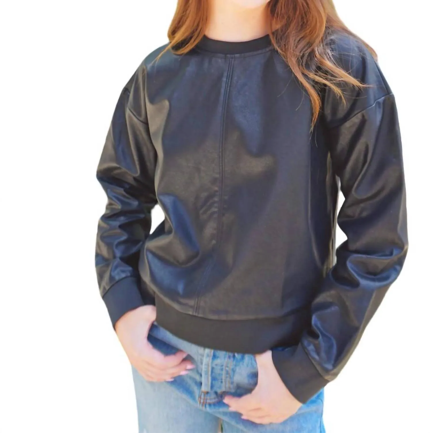 On The Edge Sweatshirt In Black