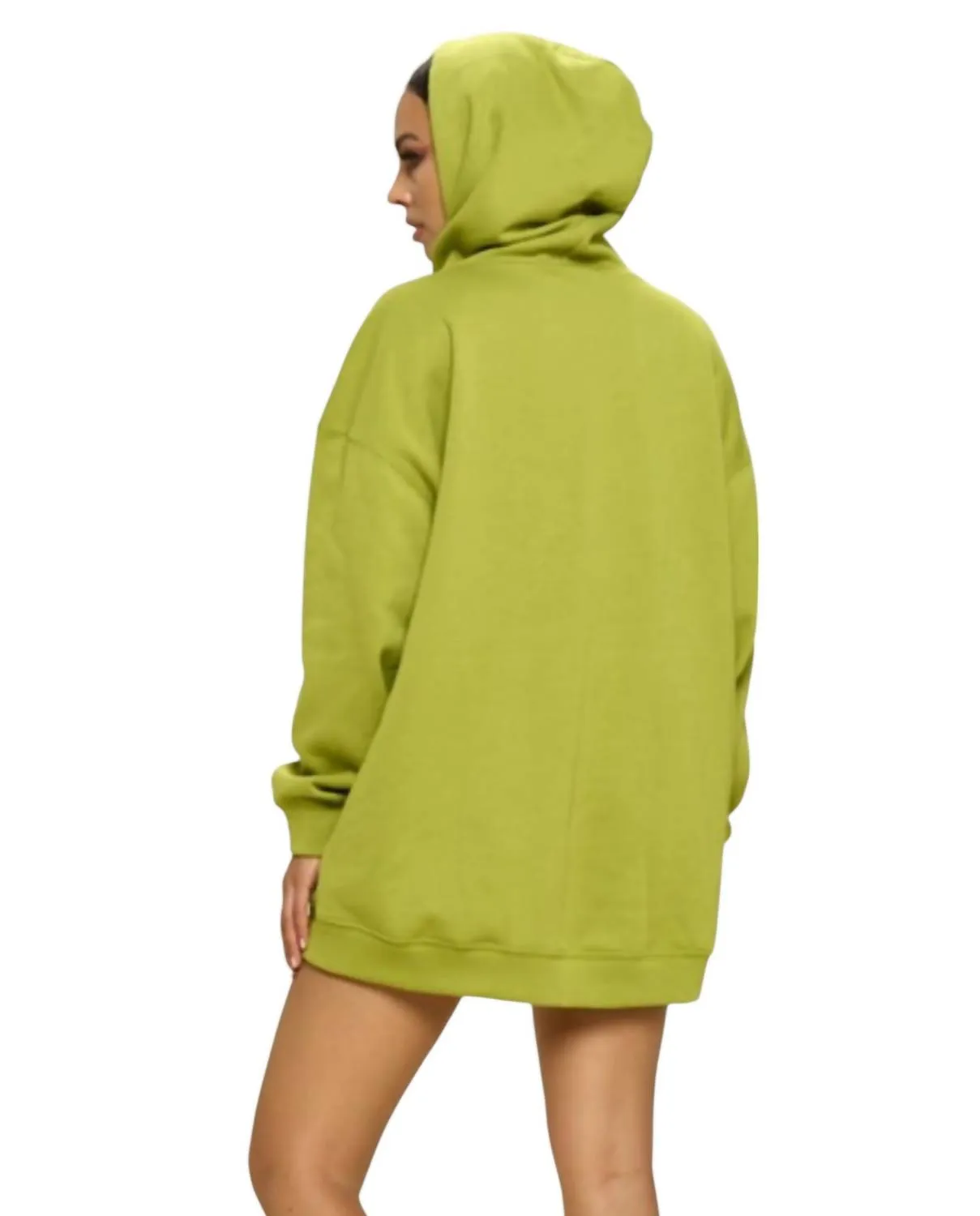 Oversized Hoodie In Lime