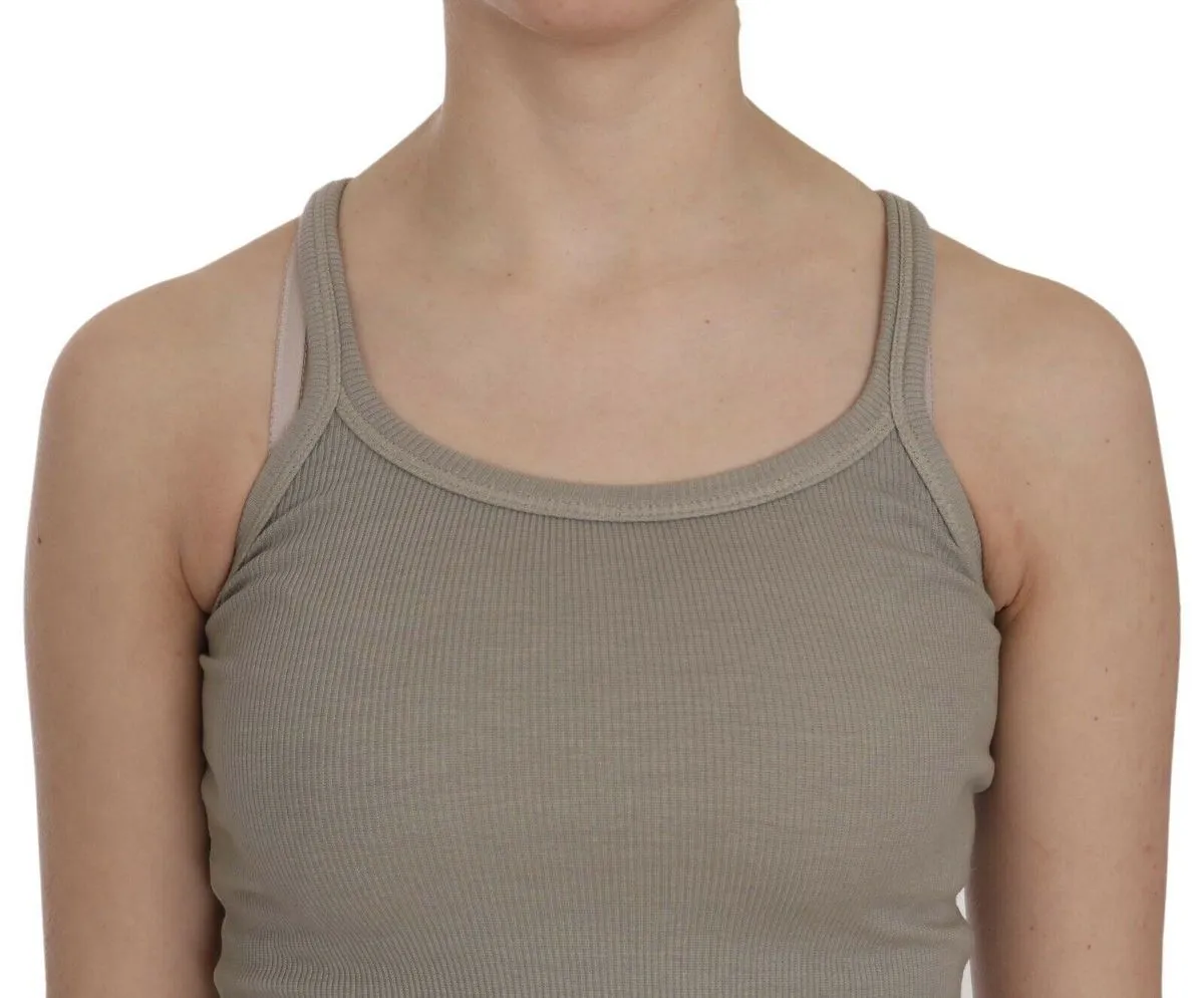 pink MEMORIES  Sleeveless Spaghetti Strap Tank Women's Blouse