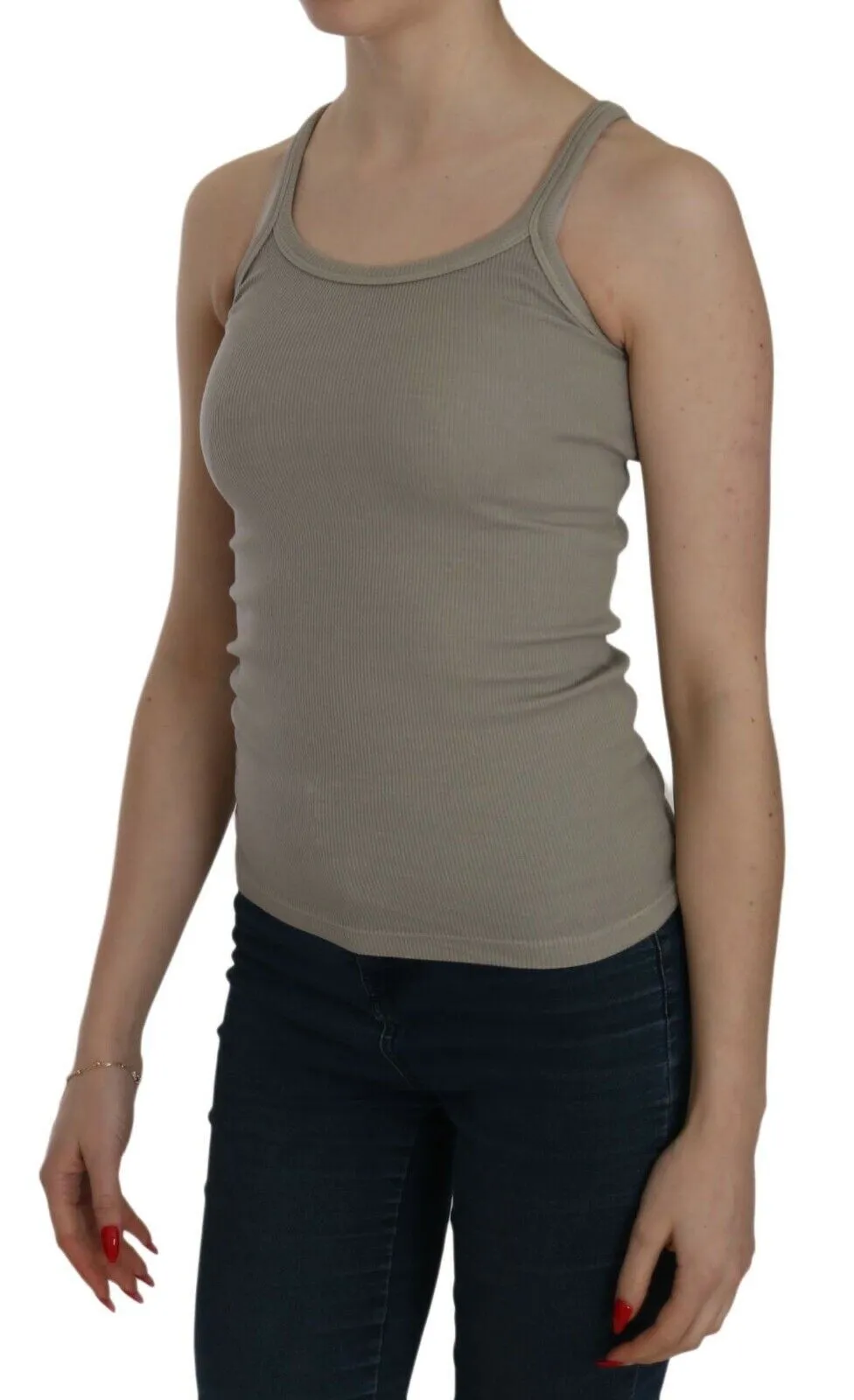 pink MEMORIES  Sleeveless Spaghetti Strap Tank Women's Blouse