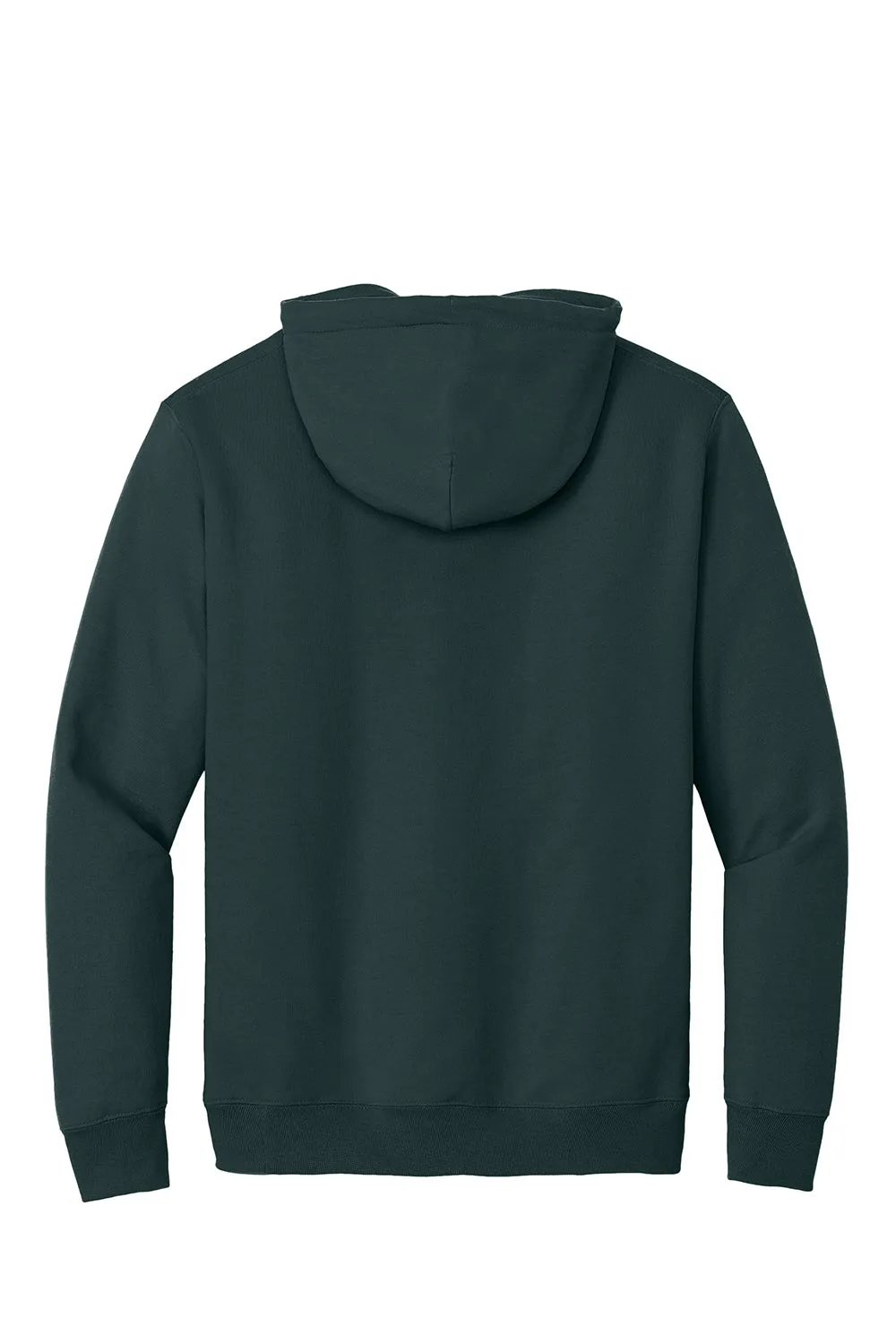 Port & Company Mens Essential Pill Resistant Fleece Hooded Sweatshirt Hoodie w/ Pouch Pocket - Dark Green