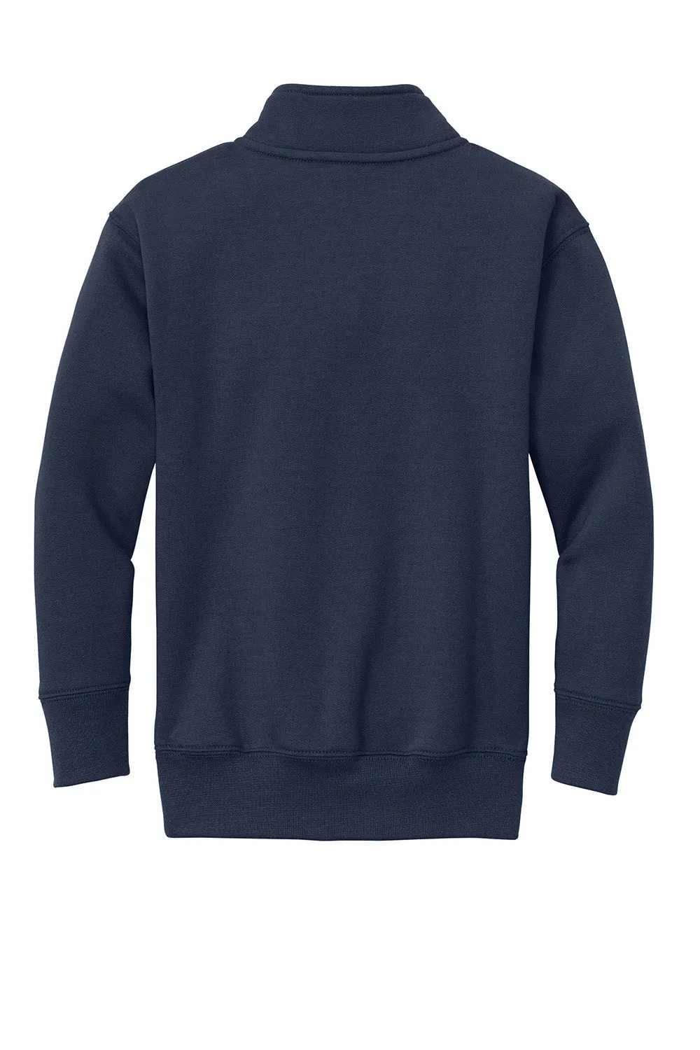 Port & Company Youth Core Fleece 1/4 Zip Sweatshirt - Navy Blue