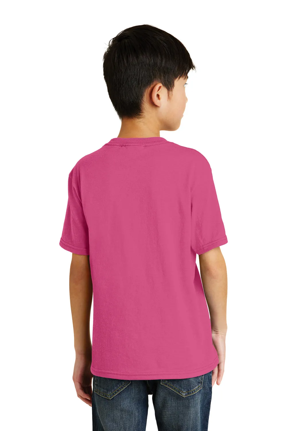 Port & Company Youth Core Short Sleeve Crewneck T-Shirt - Sangria Pink  Buy the latest Clothing Port-Company