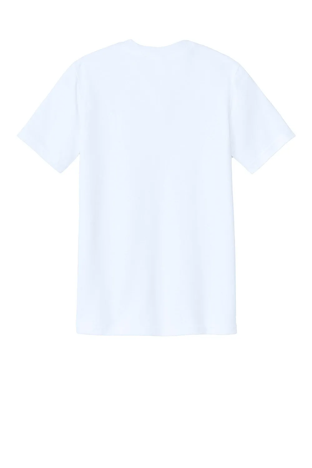 Port & Company Youth CVC Short Sleeve Crewneck T-Shirt - White