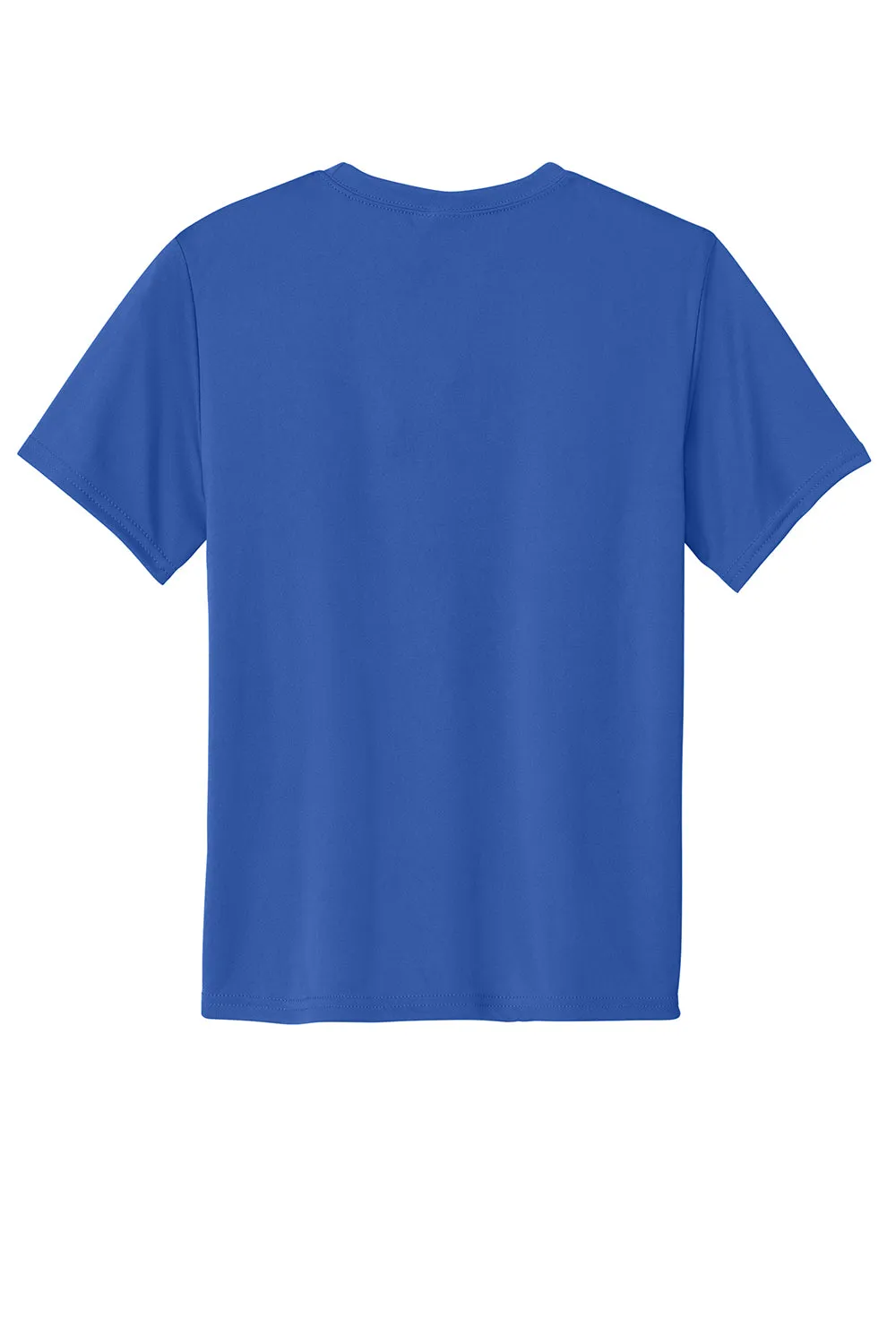 Port & Company Youth Dry Zone Performance Moisture Wicking Short Sleeve Crewneck T-Shirt - Royal Blue