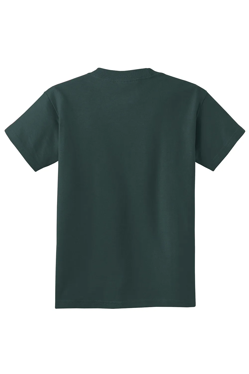 Port & Company Youth Essential Short Sleeve Crewneck T-Shirt - Dark Green