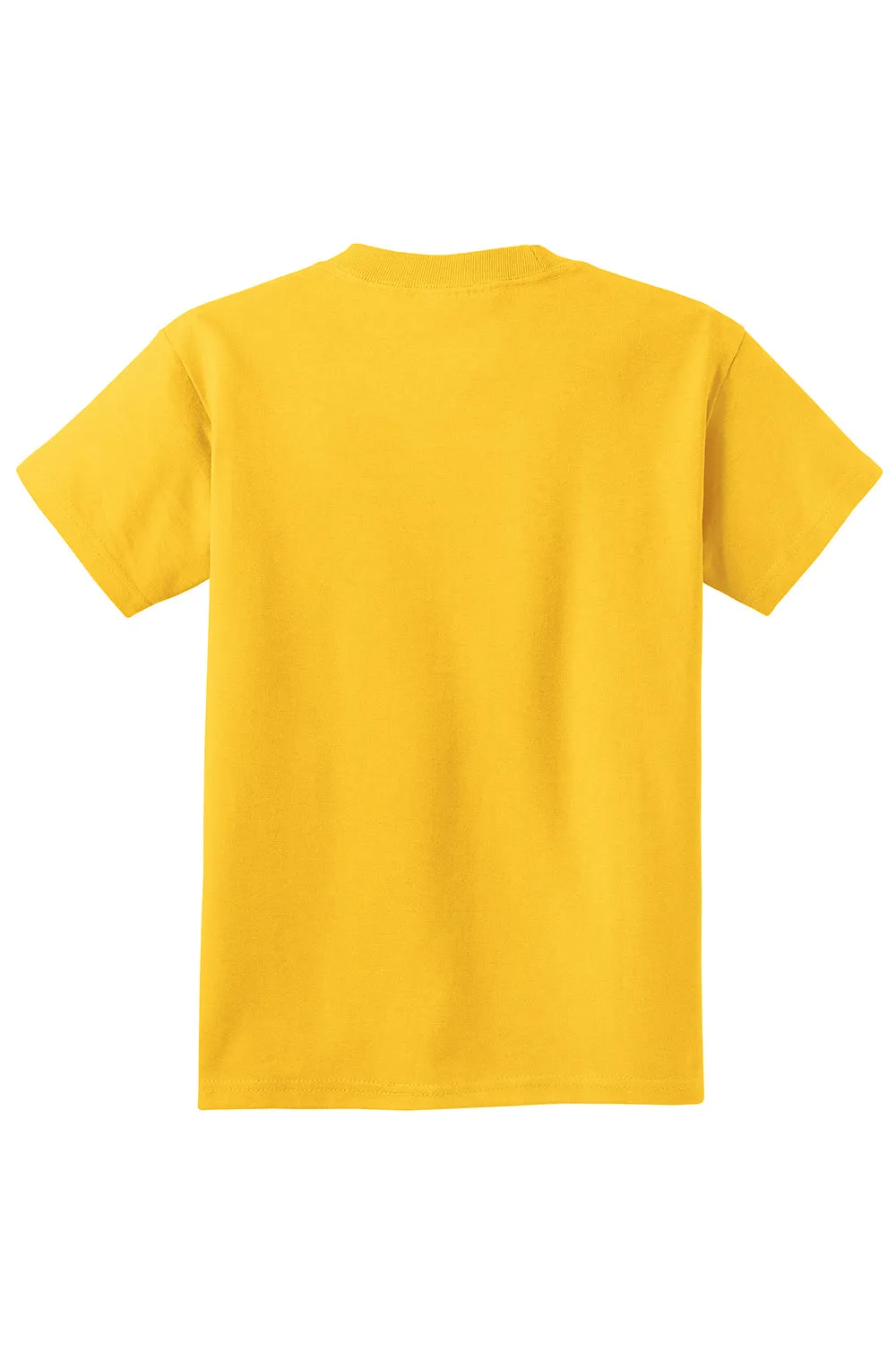Port & Company Youth Essential Short Sleeve Crewneck T-Shirt - Lemon Yellow  Buy the latest Clothing Port-Company