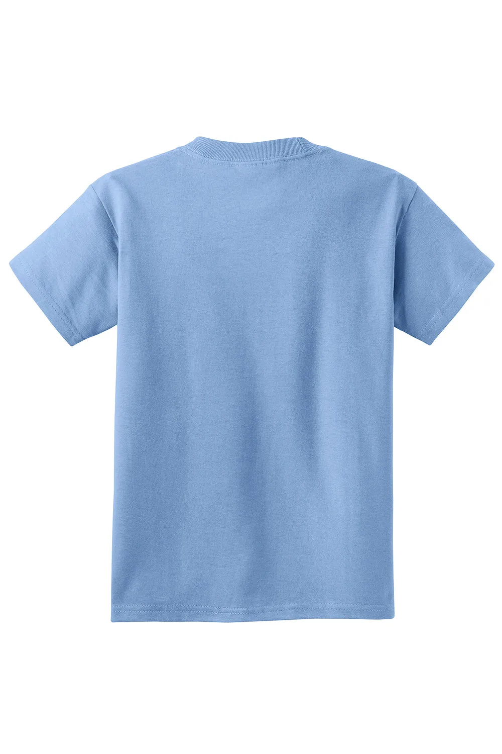 Port & Company Youth Essential Short Sleeve Crewneck T-Shirt - Light Blue
