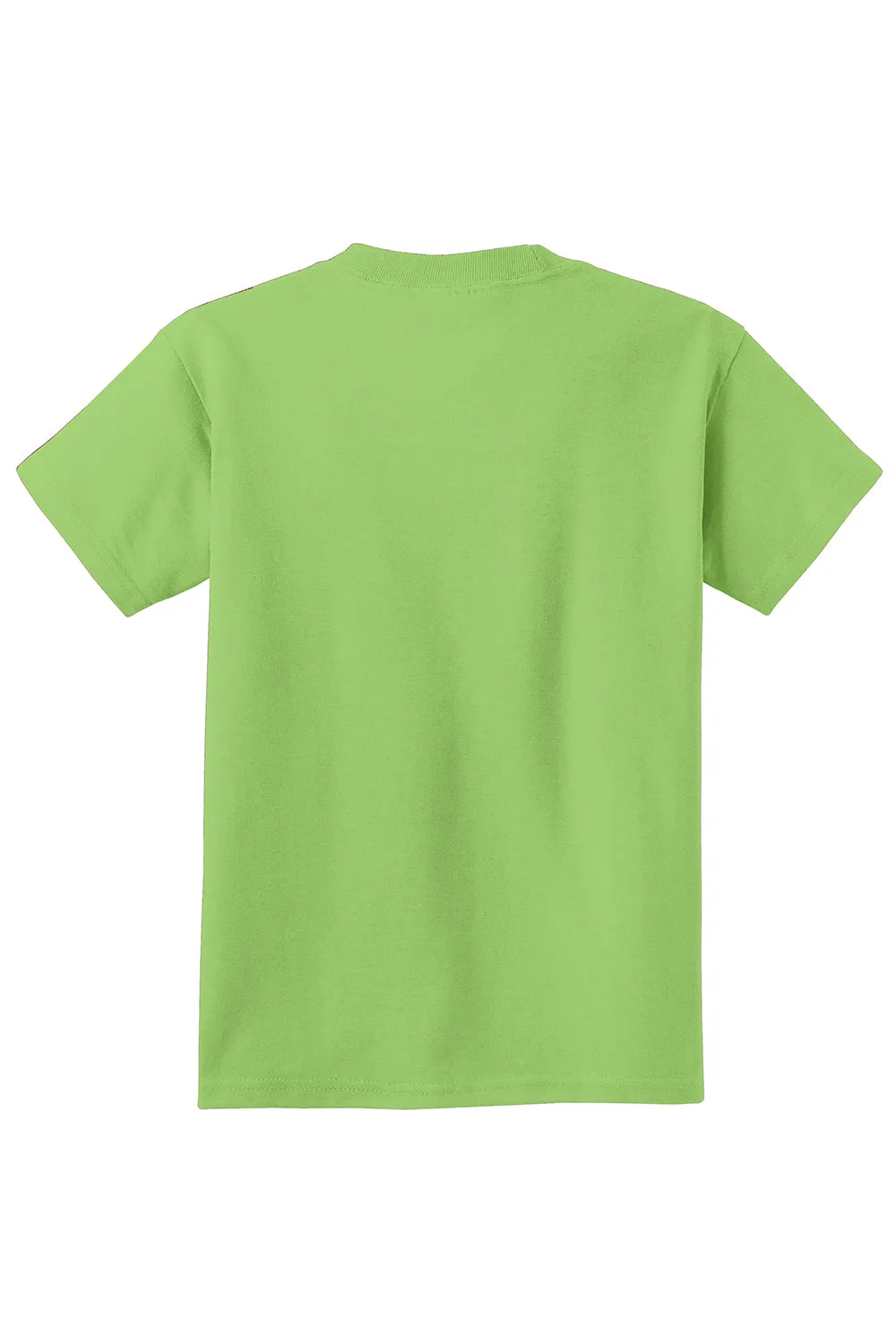 Port & Company Youth Essential Short Sleeve Crewneck T-Shirt - Lime Green