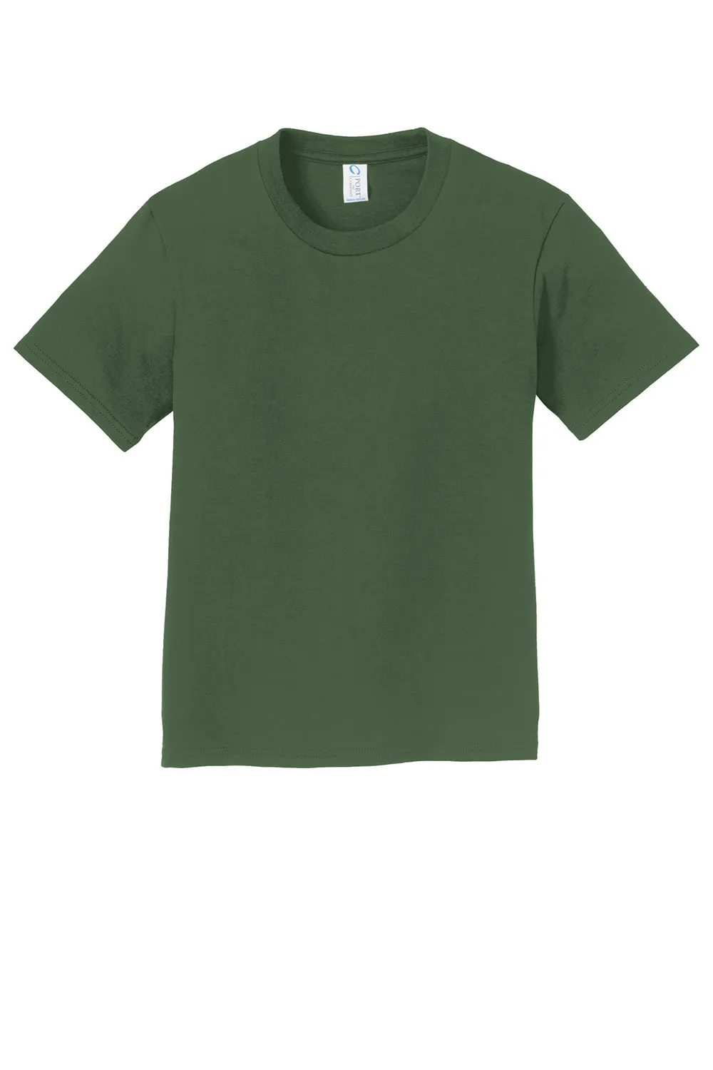 Port & Company Youth Fan Favorite Short Sleeve Crewneck T-Shirt - Olive Green