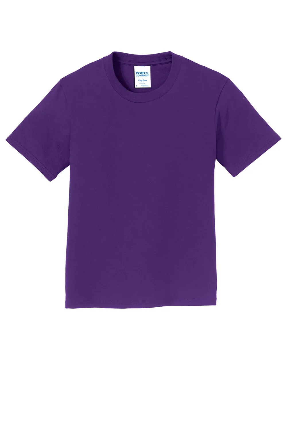 Port & Company Youth Fan Favorite Short Sleeve Crewneck T-Shirt - Team Purple  Buy the latest Clothing Port-Company