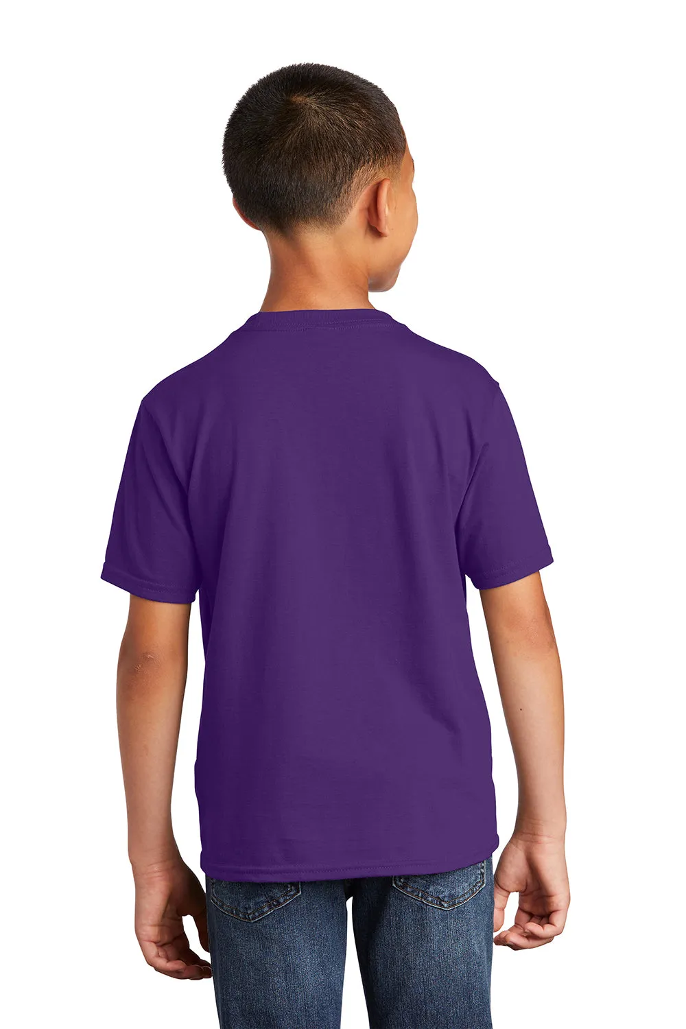 Port & Company Youth Fan Favorite Short Sleeve Crewneck T-Shirt - Team Purple  Buy the latest Clothing Port-Company