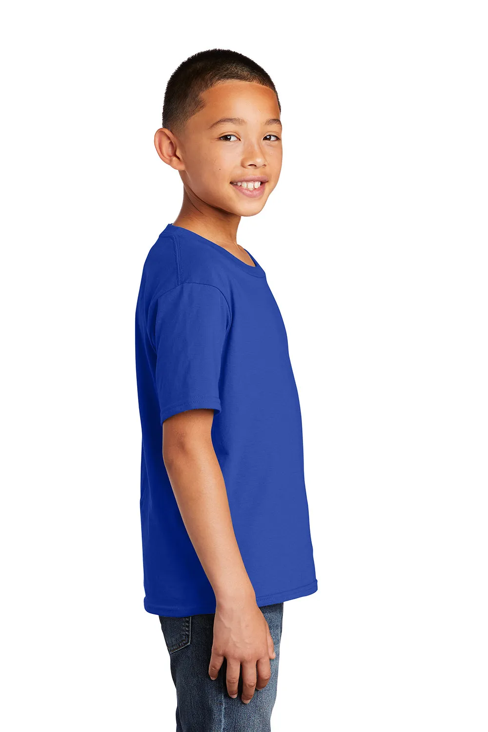 Port & Company Youth Fan Favorite Short Sleeve Crewneck T-Shirt - True Royal Blue  Buy the latest Clothing Port-Company