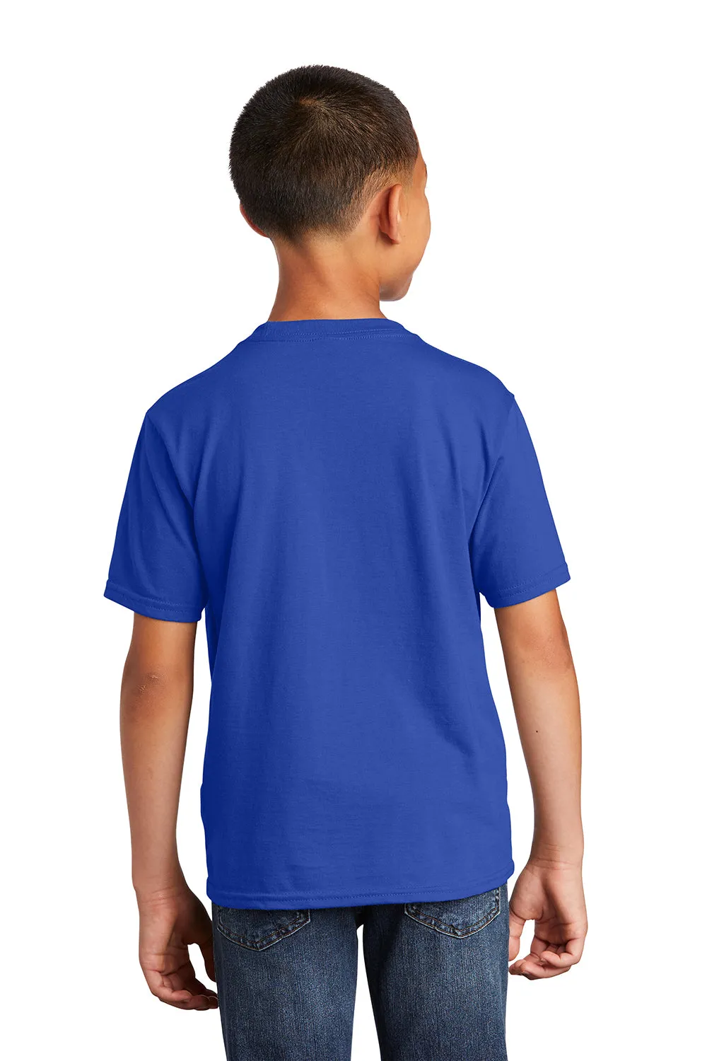 Port & Company Youth Fan Favorite Short Sleeve Crewneck T-Shirt - True Royal Blue  Buy the latest Clothing Port-Company