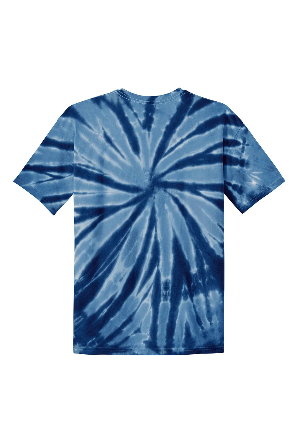 Port & Company Youth Tie-Dye Short Sleeve Crewneck T-Shirt - Navy Blue
