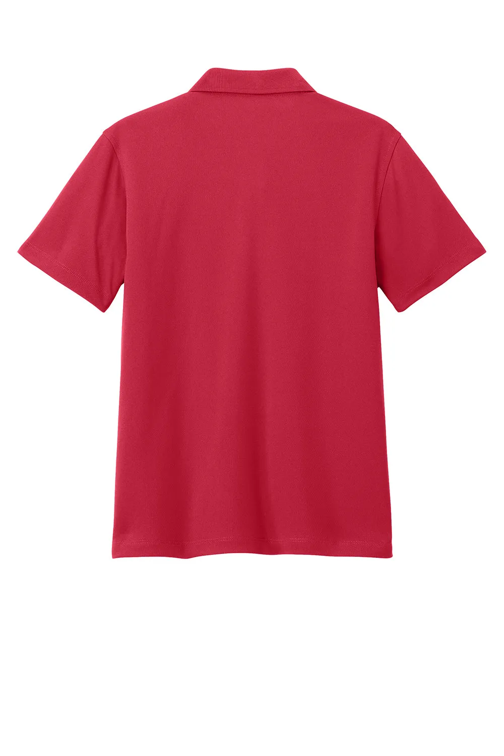 Port Authority Youth Dry Zone Moisture Wicking Short Sleeve Polo Shirt - Rich Red
