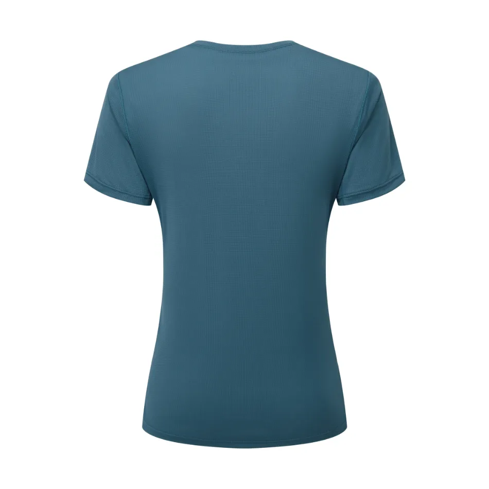 Ronhill Women's Tech Short Sleeved Tee in Mallard/Meadow SS25