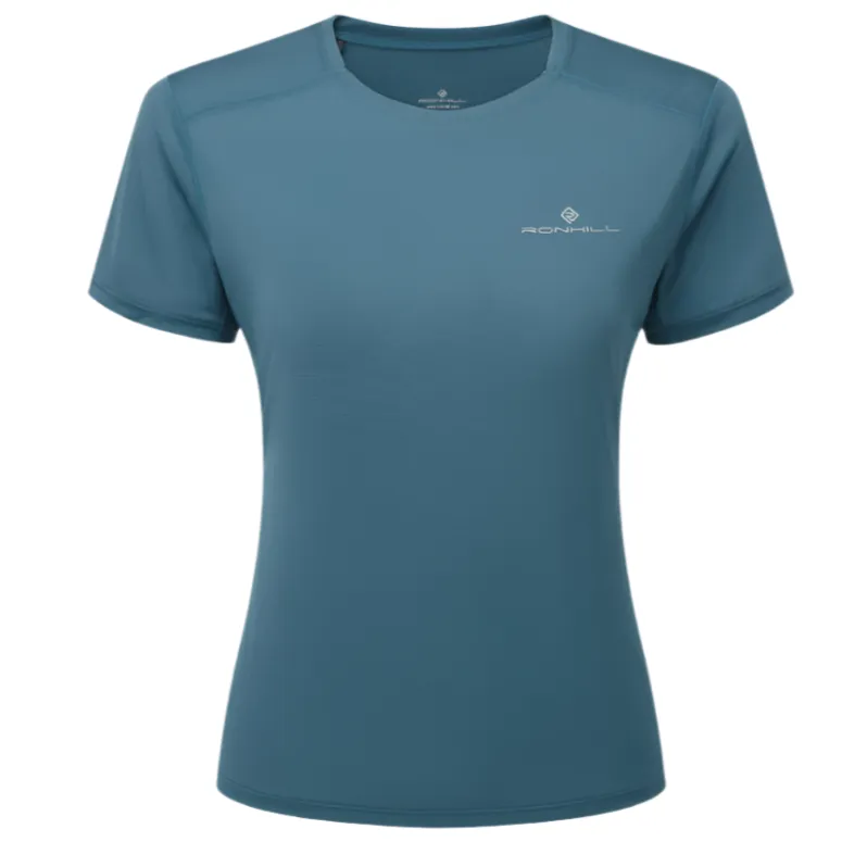 Ronhill Women's Tech Short Sleeved Tee in Mallard/Meadow SS25