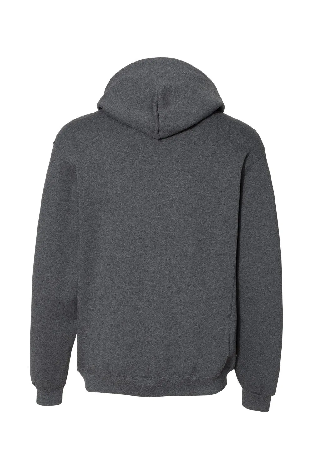 Russell Athletic Mens Dri-Power Moisture Wicking Hooded Sweatshirt Hoodie w/ Pouch Pocket - Heather Black