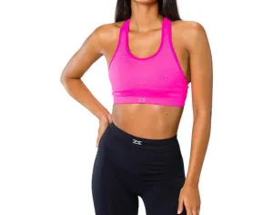 Seamless Running Bra In Pink