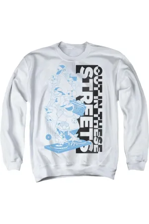 Sesame Street Out In These Streets Adult Crewneck Sweatshirt
