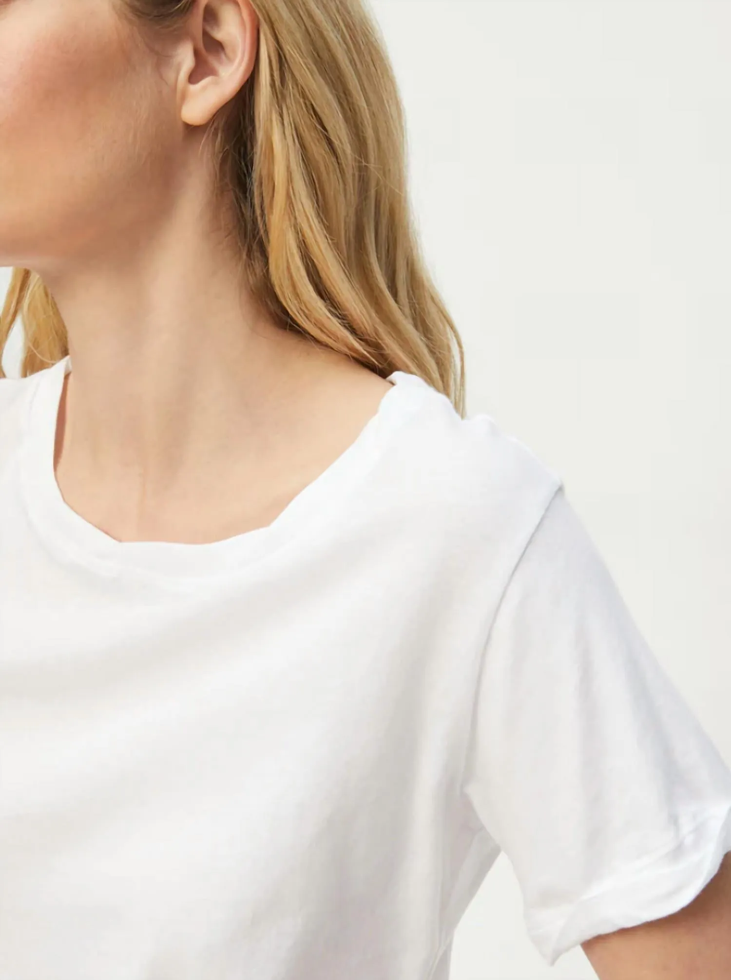 Sloan Tee In White