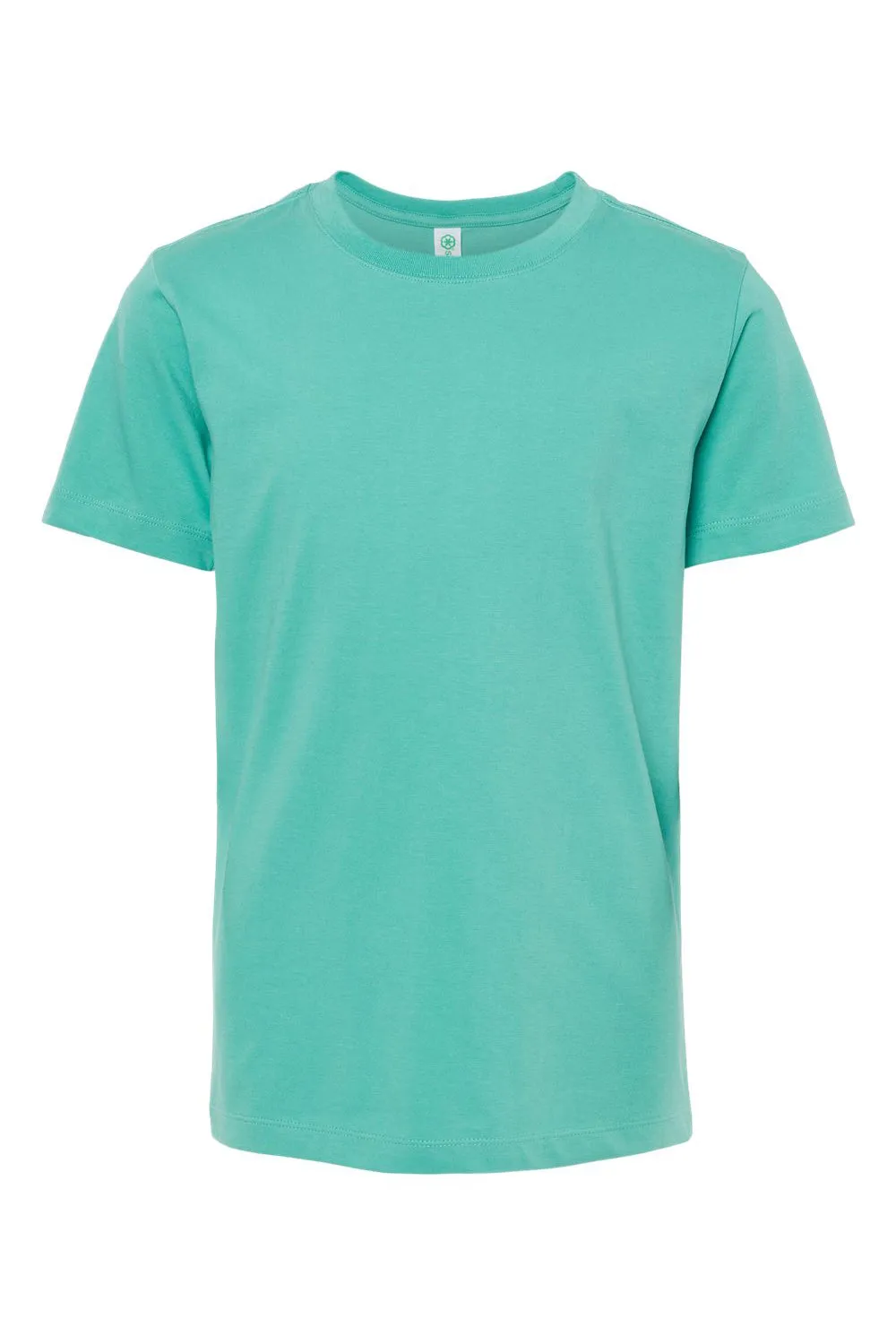 SoftShirts Youth Organic Short Sleeve Crewneck T-Shirt - Seafoam Green
