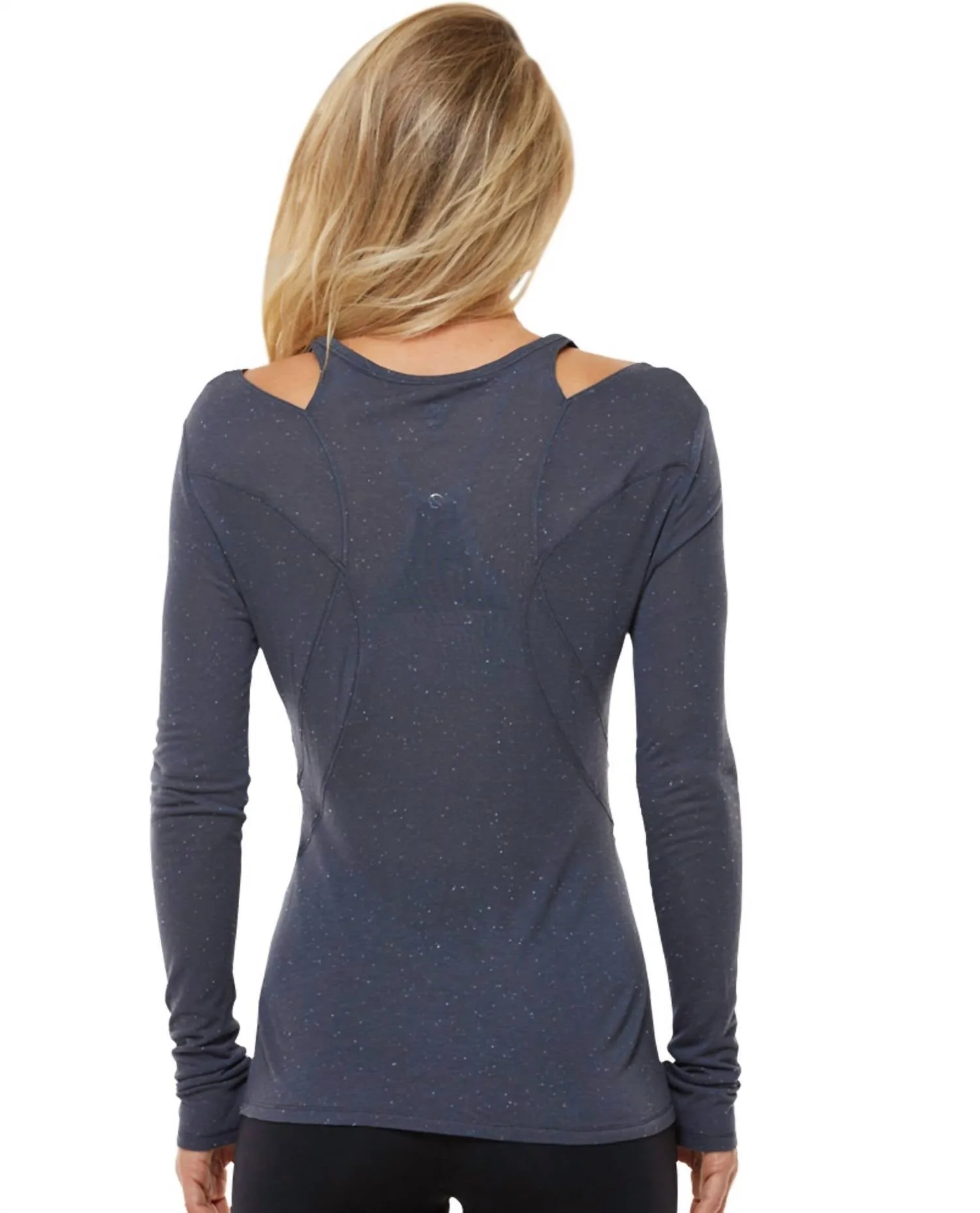 South Street Long Sleeve Tee In Blue