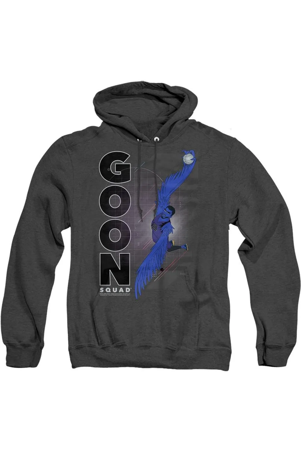 Space Jam 2 The Brow Adult Heather Hoodie / Hooded Sweatshirt