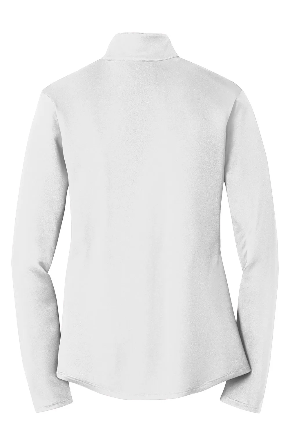 Sport-Tek Womens Competitor Moisture Wicking 1/4 Zip Sweatshirt - White