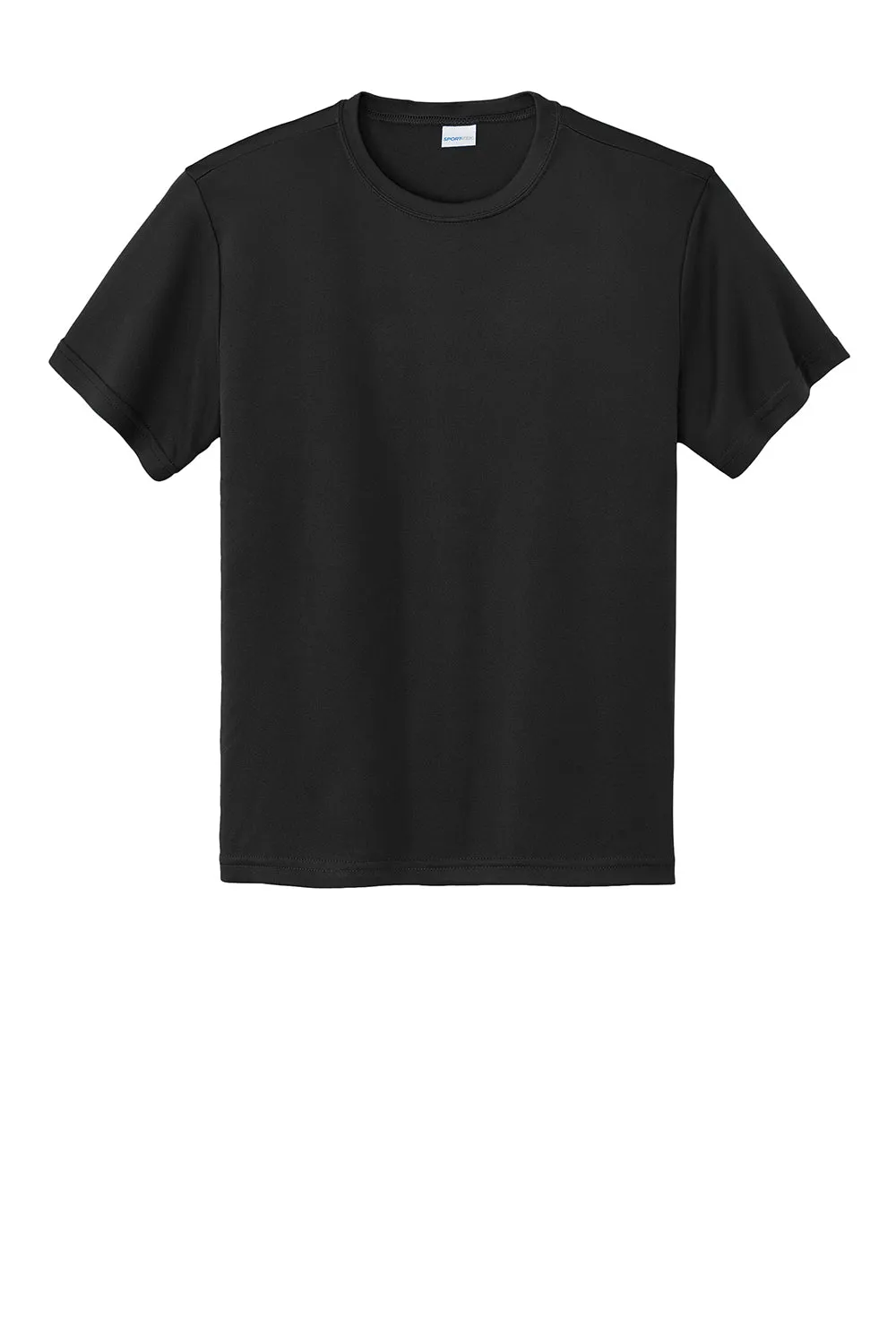 Sport-Tek Youth Competitor Moisture Wicking Short Sleeve Crewneck T-Shirt - Black