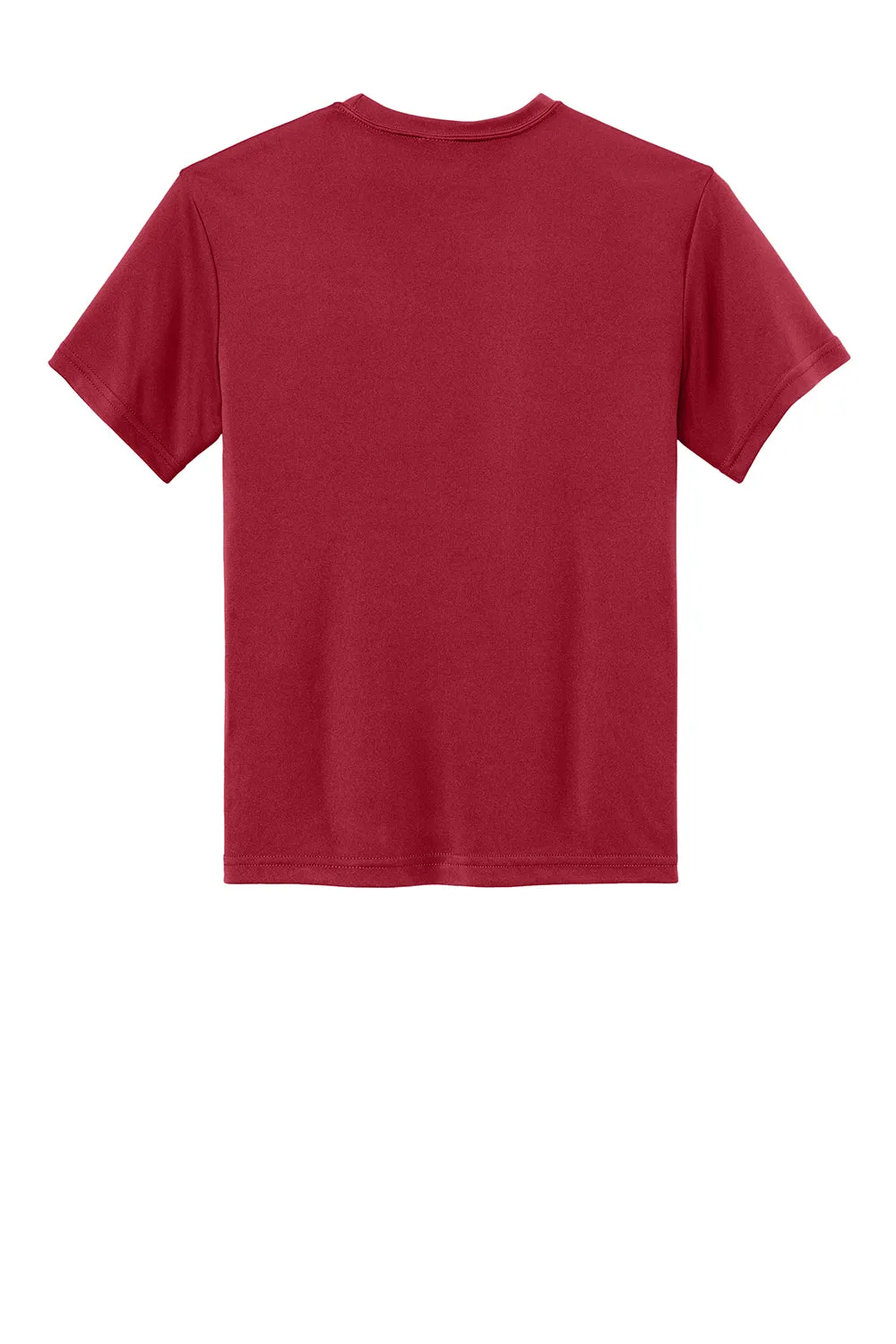 Sport-Tek Youth Competitor Moisture Wicking Short Sleeve Crewneck T-Shirt - Deep Red