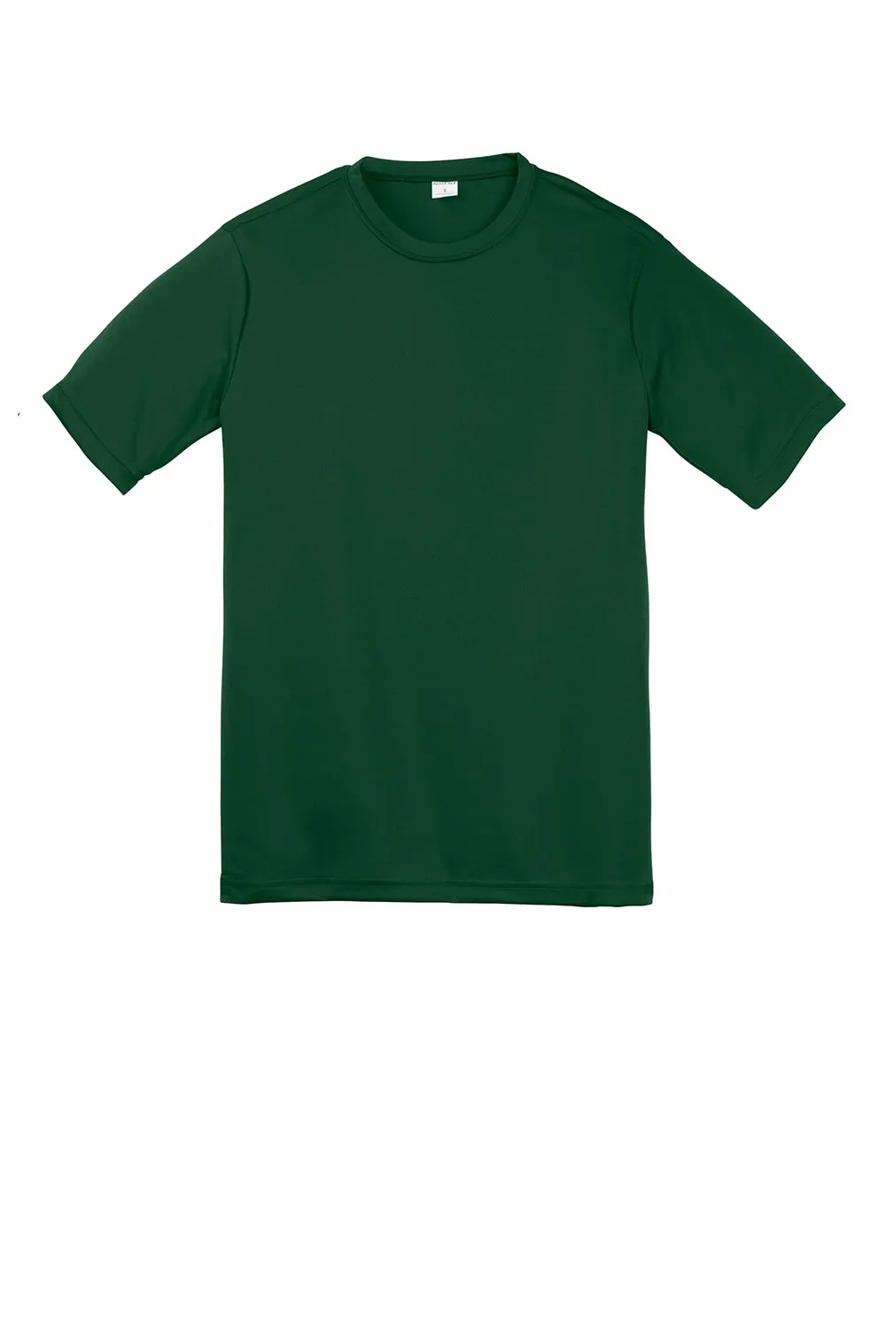 Sport-Tek Youth Competitor Moisture Wicking Short Sleeve Crewneck T-Shirt - Forest Green