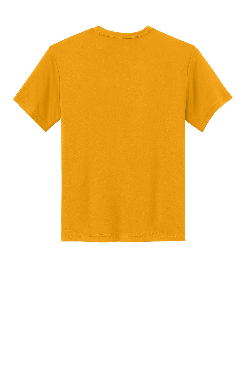 Sport-Tek Youth Competitor Moisture Wicking Short Sleeve Crewneck T-Shirt - Gold