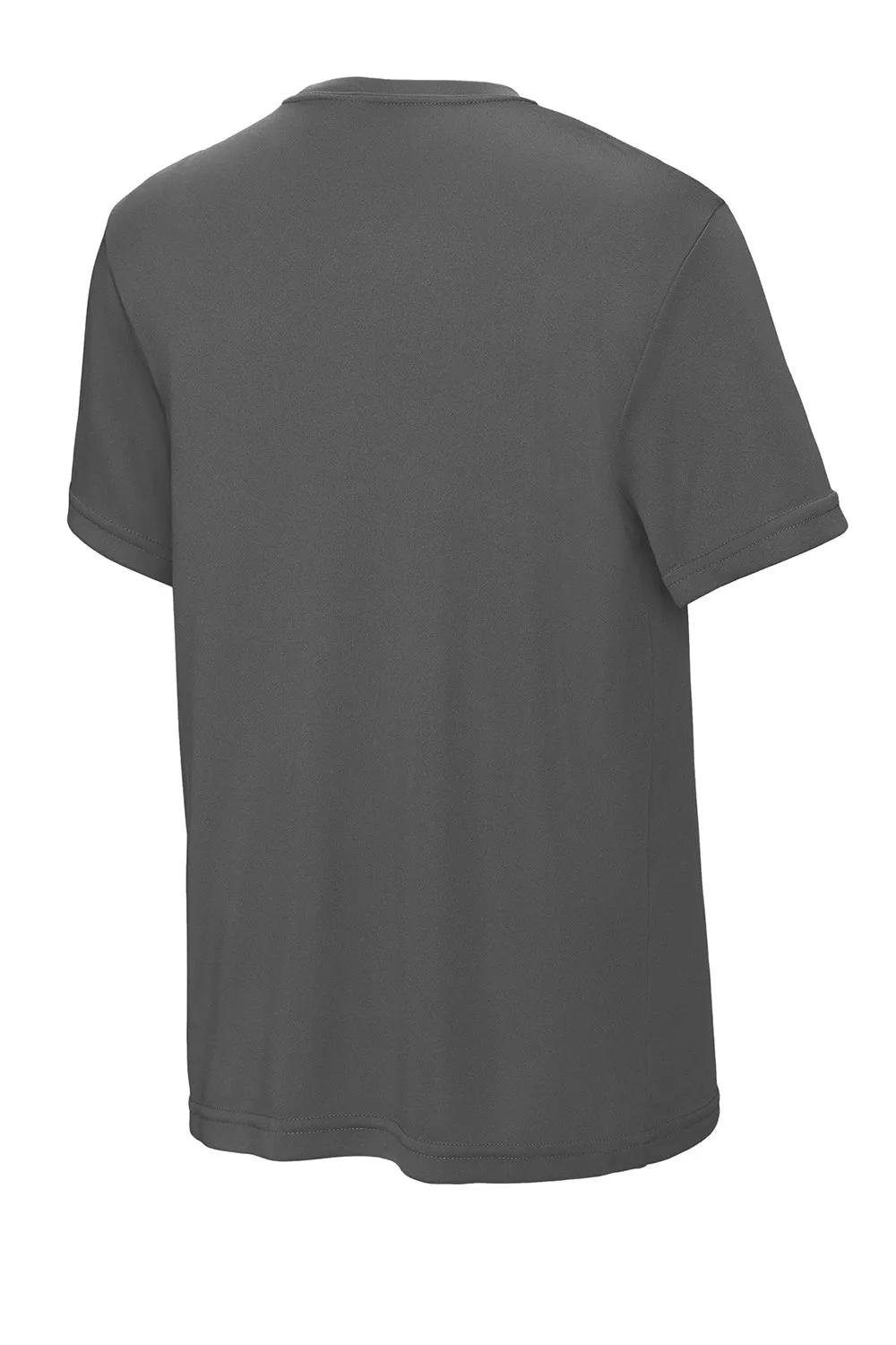 Sport-Tek Youth Competitor Moisture Wicking Short Sleeve Crewneck T-Shirt - Iron Grey