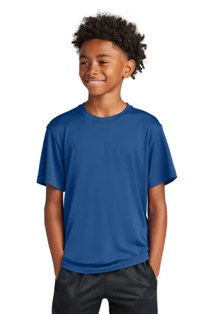 Sport-Tek Youth Competitor Moisture Wicking Short Sleeve Crewneck T-Shirt - Royal Blue