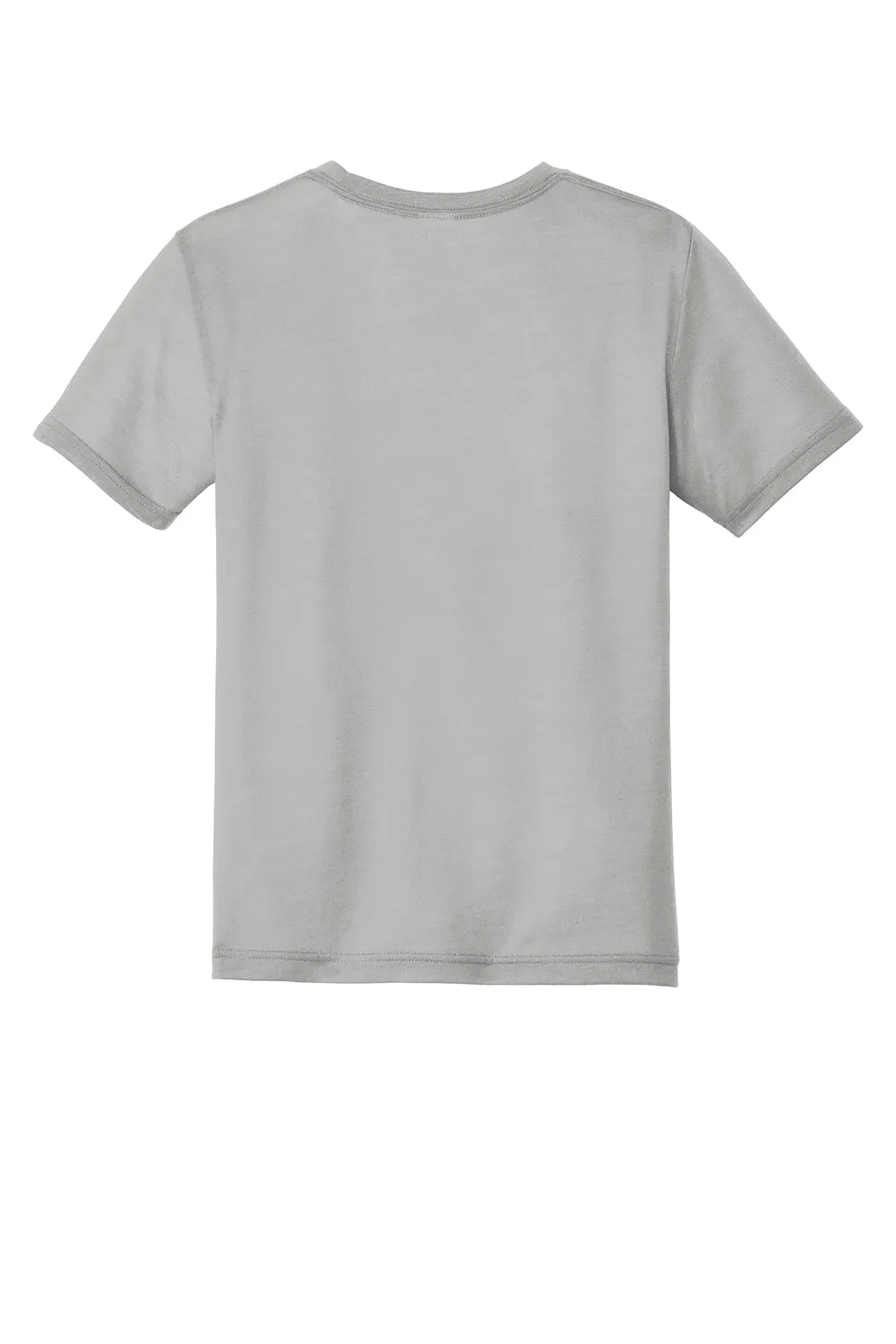 Sport-Tek Youth Competitor Moisture Wicking Short Sleeve Crewneck T-Shirt - Silver Grey - Closeout