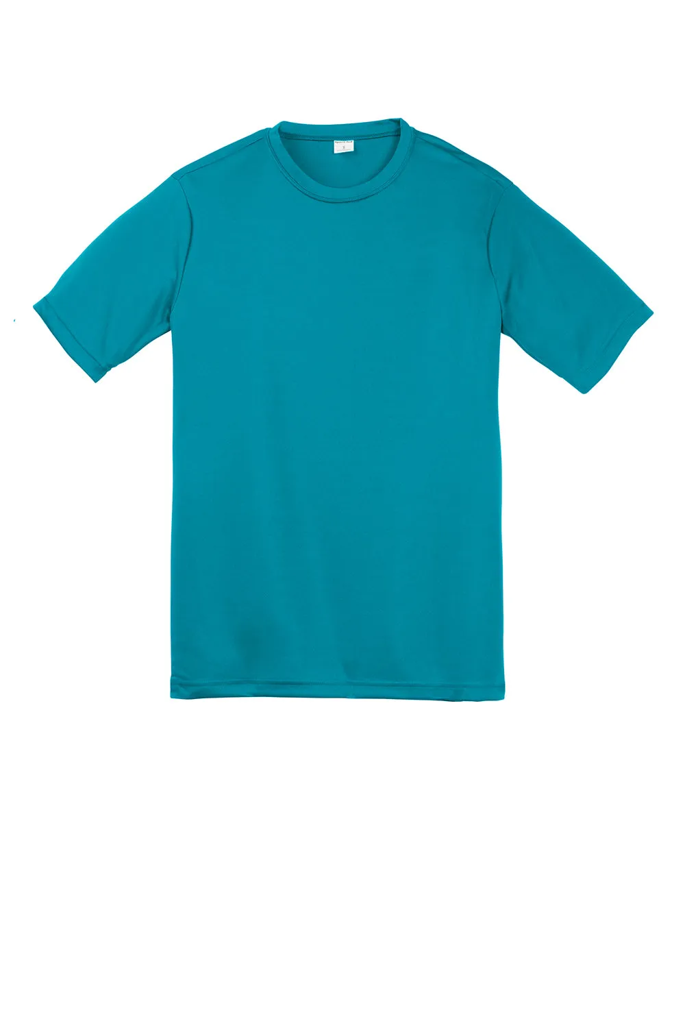 Sport-Tek Youth Competitor Moisture Wicking Short Sleeve Crewneck T-Shirt - Tropic Blue
