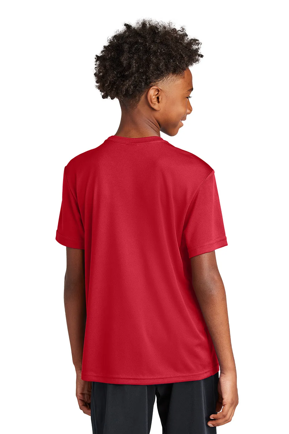 Sport-Tek Youth Competitor Moisture Wicking Short Sleeve Crewneck T-Shirt - True Red