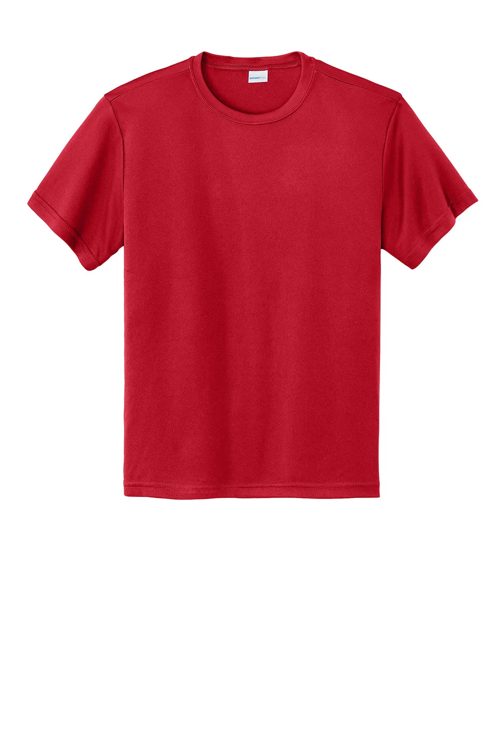 Sport-Tek Youth Competitor Moisture Wicking Short Sleeve Crewneck T-Shirt - True Red