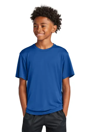Sport-Tek Youth Competitor Moisture Wicking Short Sleeve Crewneck T-Shirt - True Royal Blue