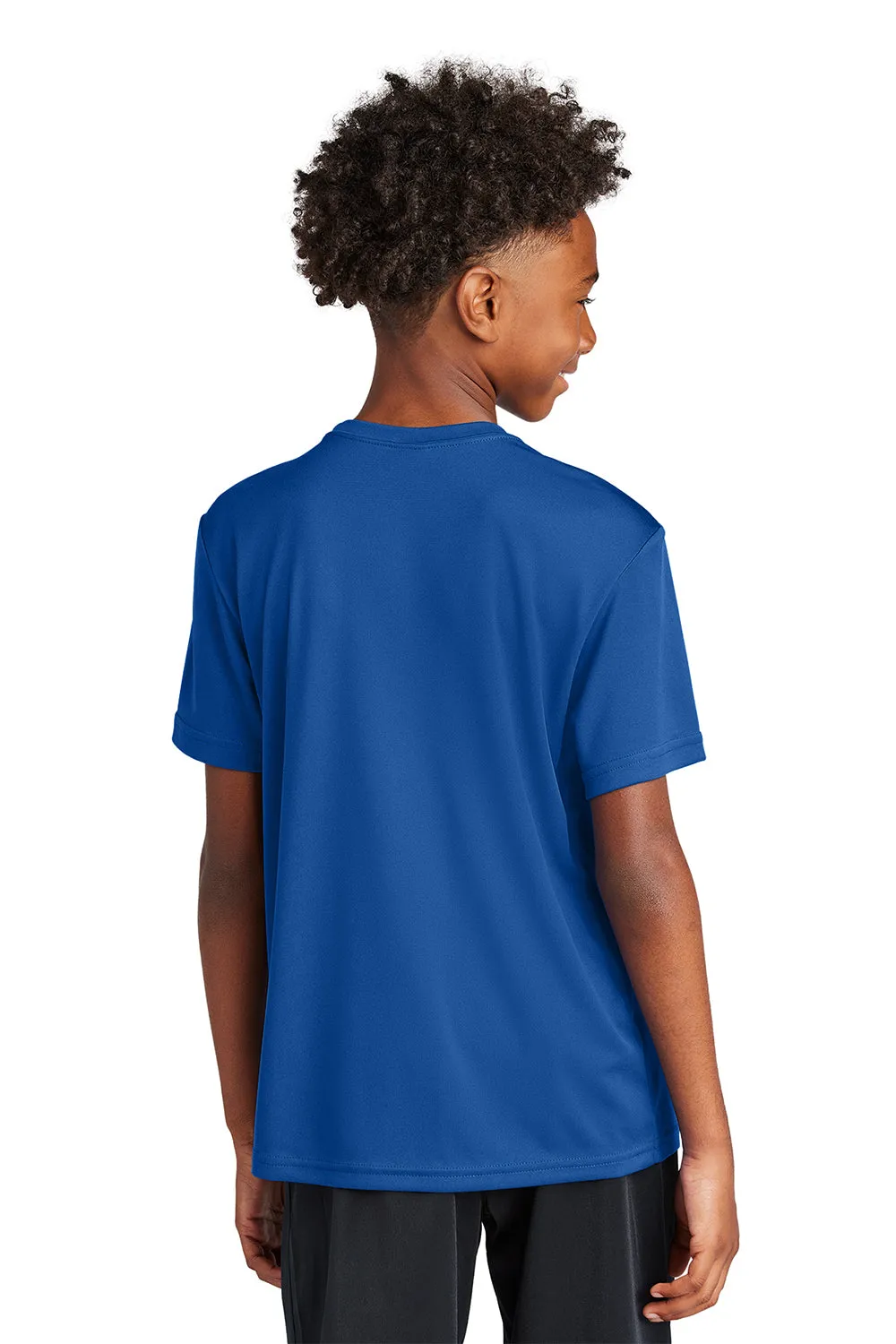 Sport-Tek Youth Competitor Moisture Wicking Short Sleeve Crewneck T-Shirt - True Royal Blue