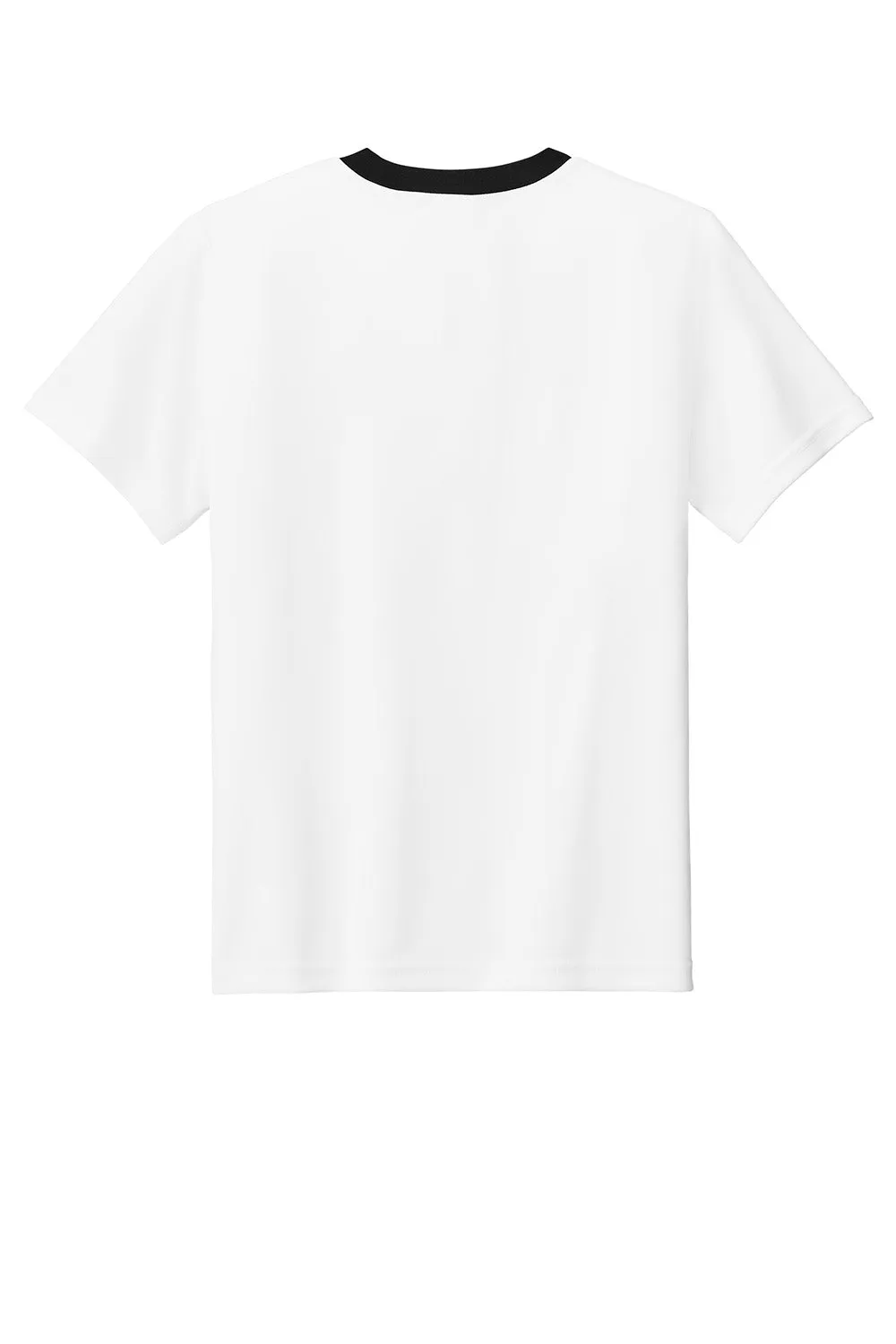 Sport-Tek Youth Moisture Wicking Competitor United Short Sleeve Crewneck T-Shirt - White/Black