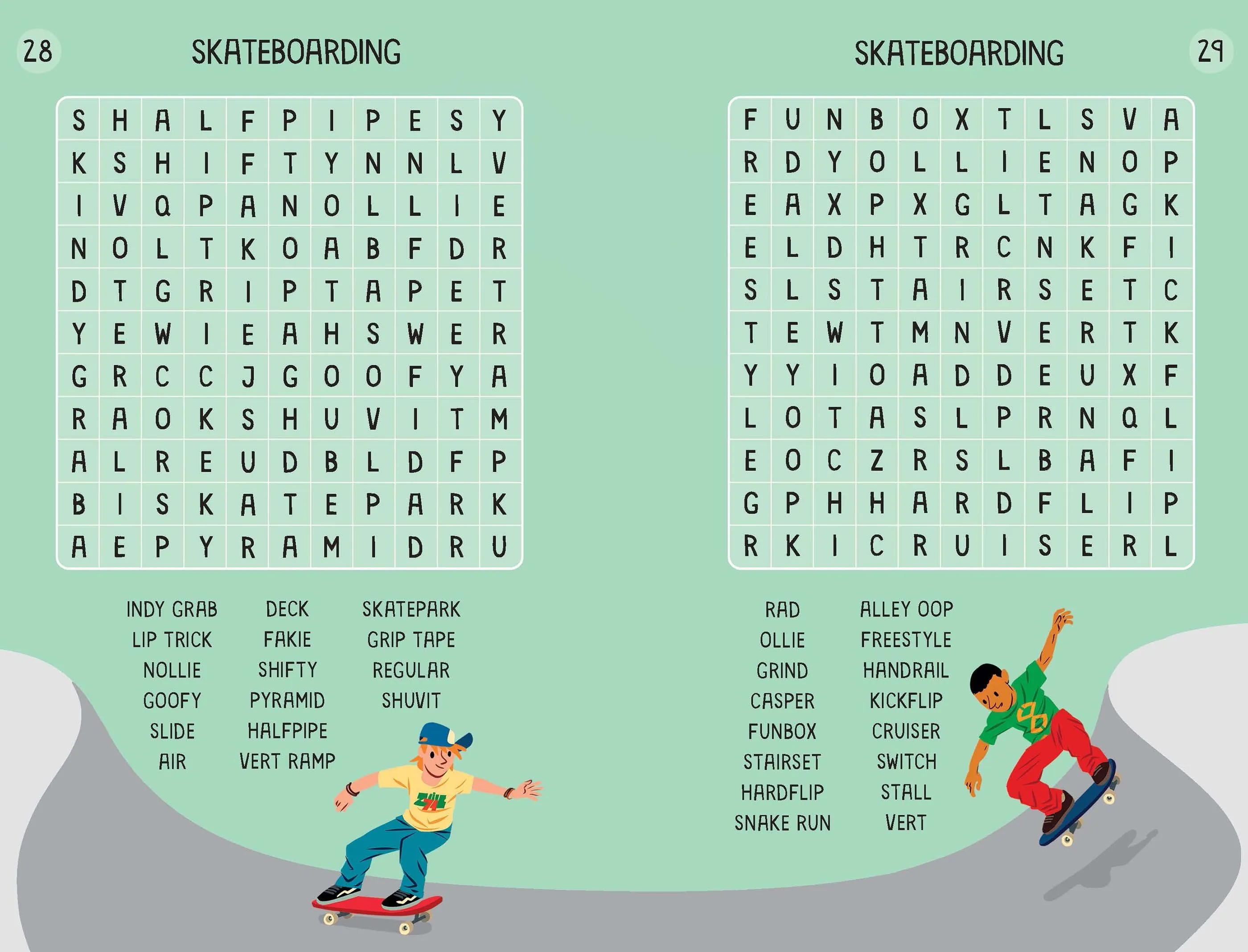 Sports Wordsearches